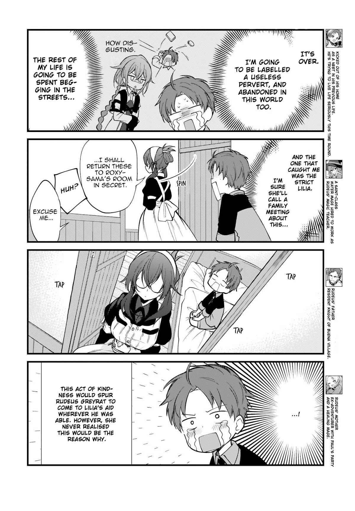 Mushoku Tensei: Even If It's a 4-Koma, I'll Get Serious chapter 2 page 2