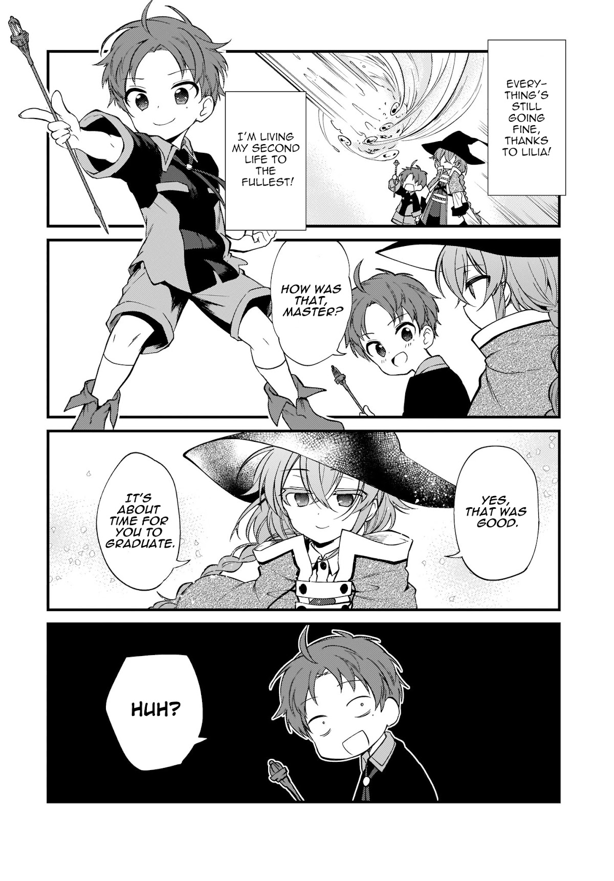 Mushoku Tensei: Even If It's a 4-Koma, I'll Get Serious chapter 2 page 4