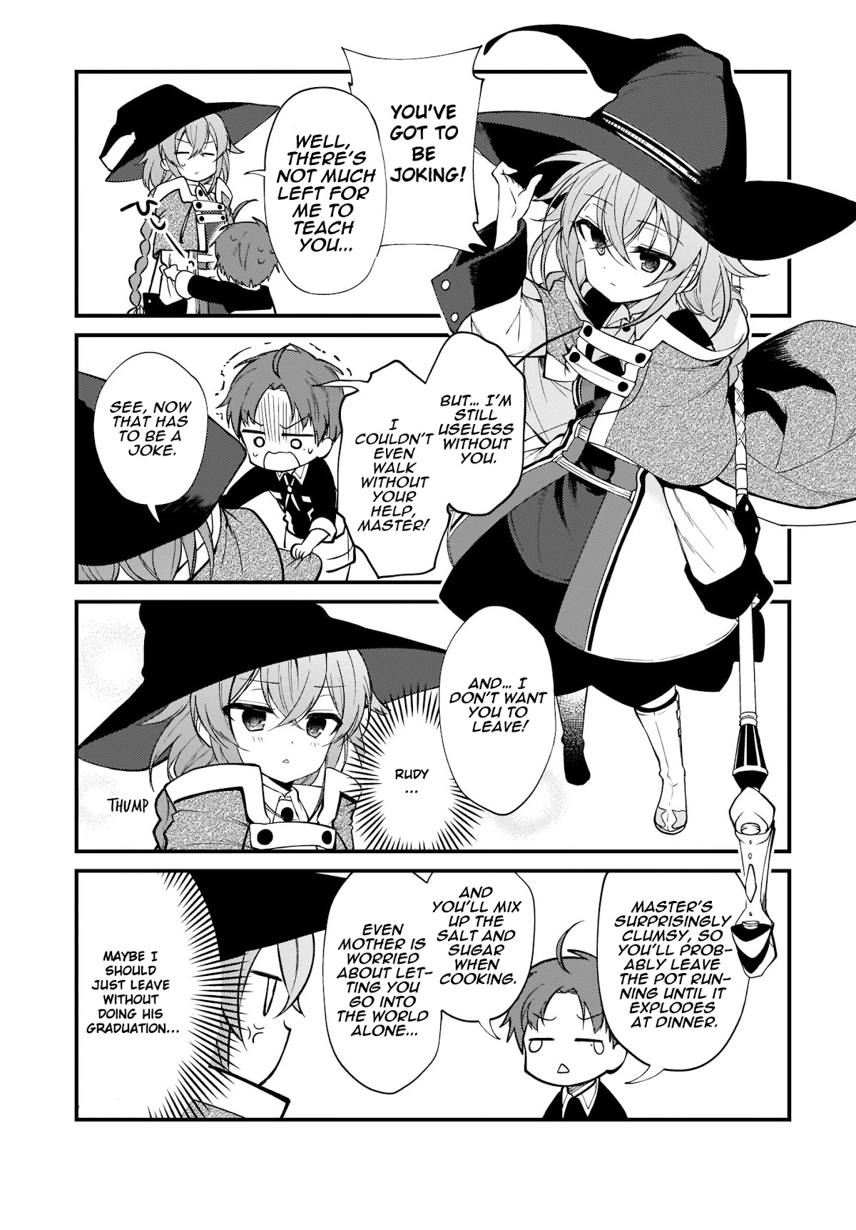 Mushoku Tensei: Even If It's a 4-Koma, I'll Get Serious chapter 2 page 5