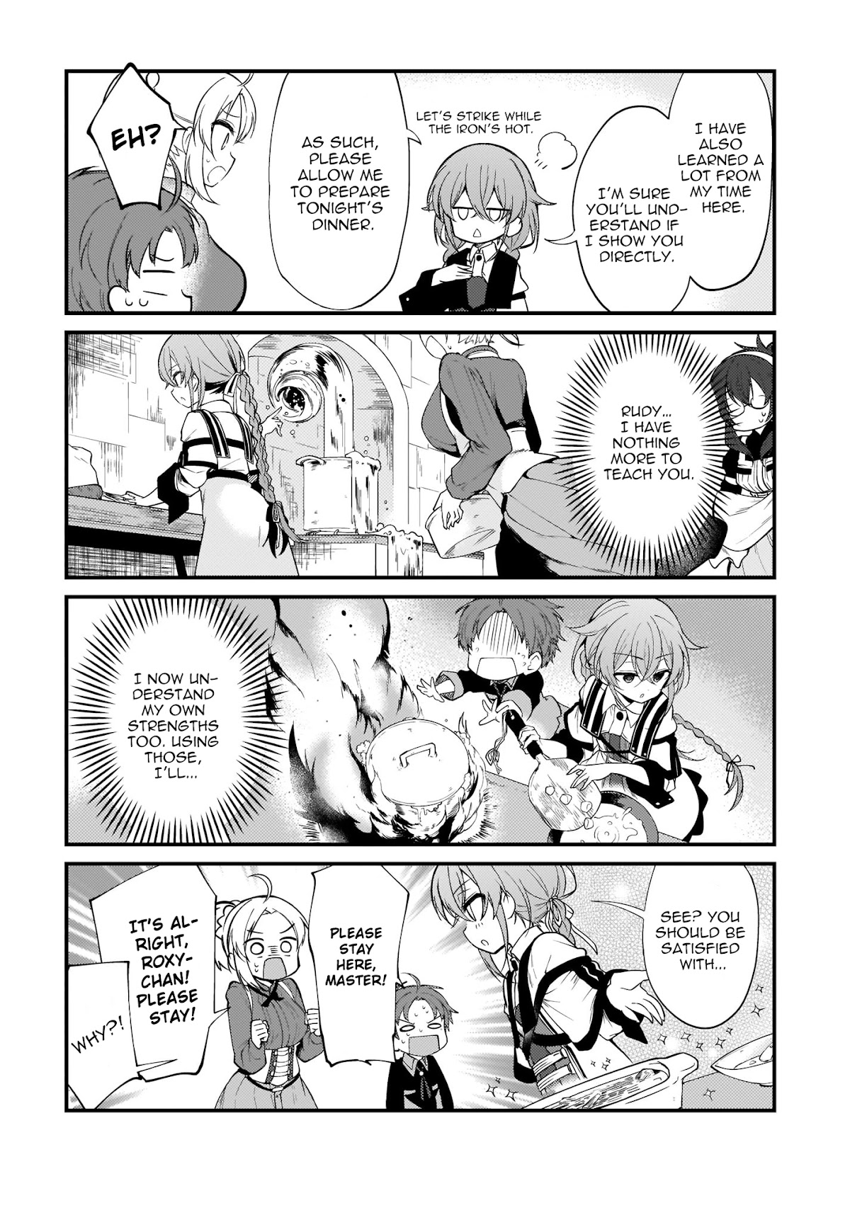 Mushoku Tensei: Even If It's a 4-Koma, I'll Get Serious chapter 2 page 6