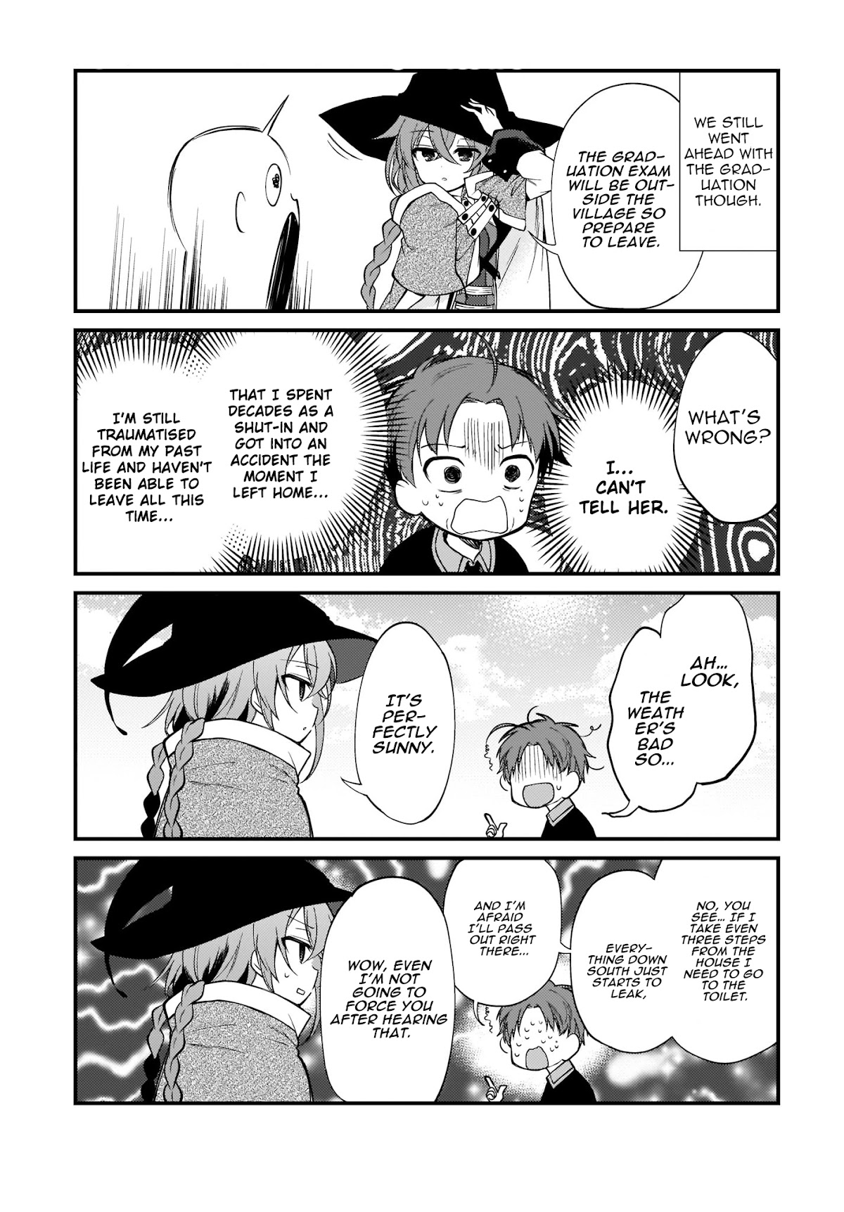 Mushoku Tensei: Even If It's a 4-Koma, I'll Get Serious chapter 2 page 7
