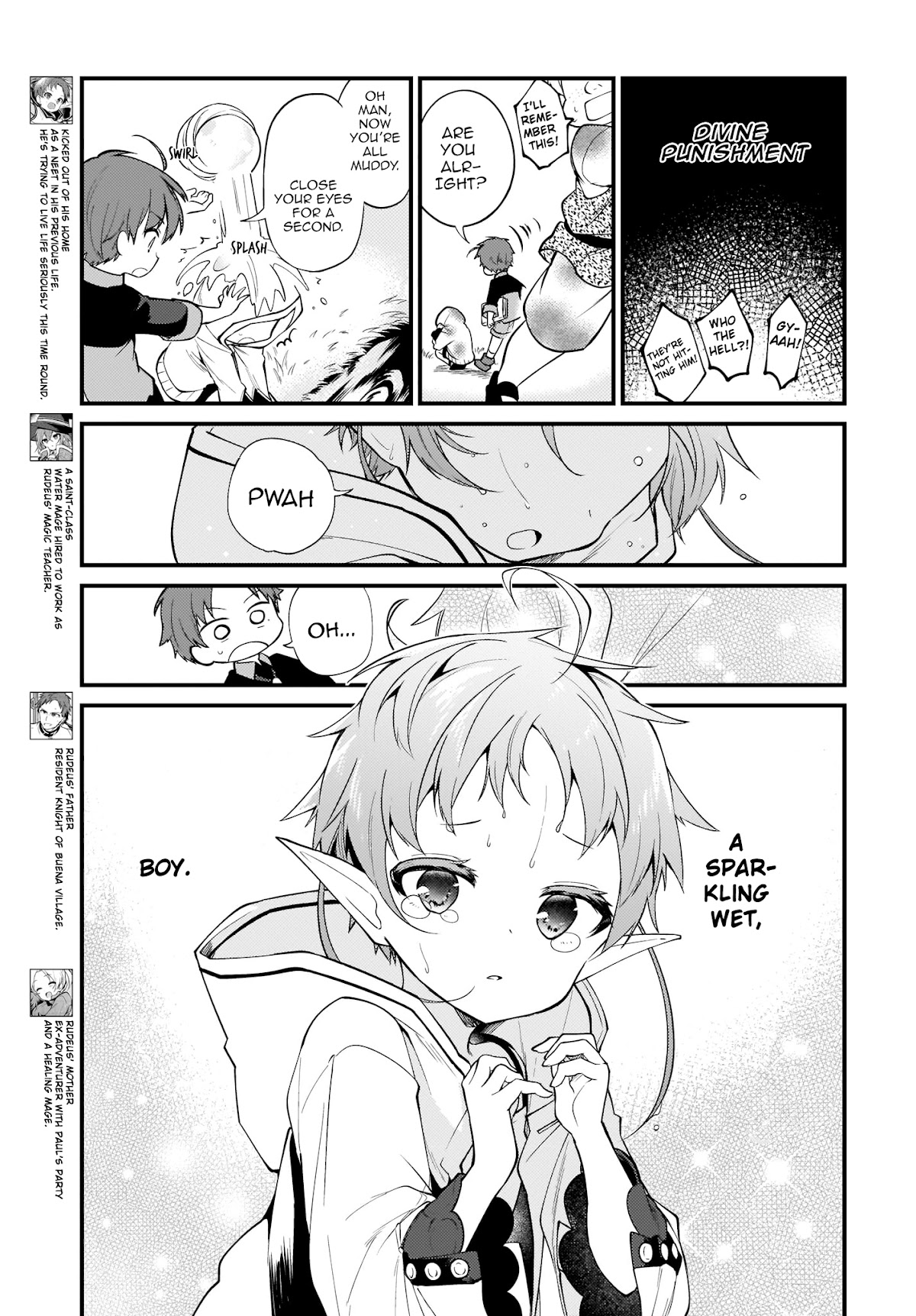 Mushoku Tensei: Even If It's a 4-Koma, I'll Get Serious chapter 3 page 3