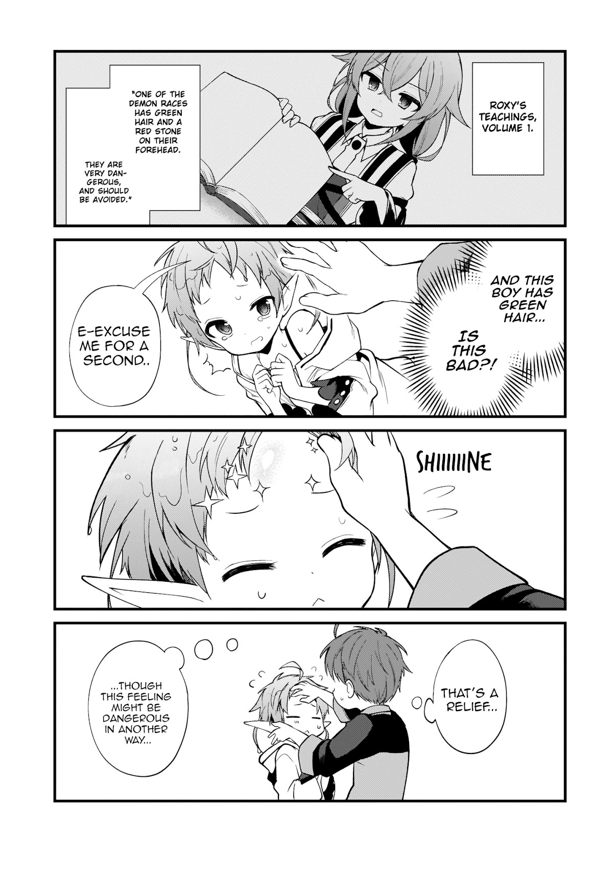 Mushoku Tensei: Even If It's a 4-Koma, I'll Get Serious chapter 3 page 5