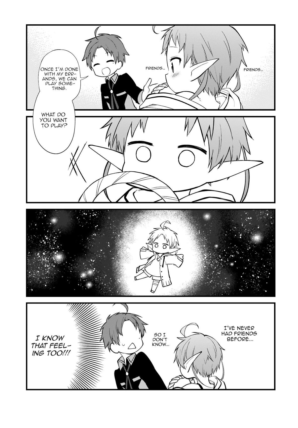 Mushoku Tensei: Even If It's a 4-Koma, I'll Get Serious chapter 3 page 7