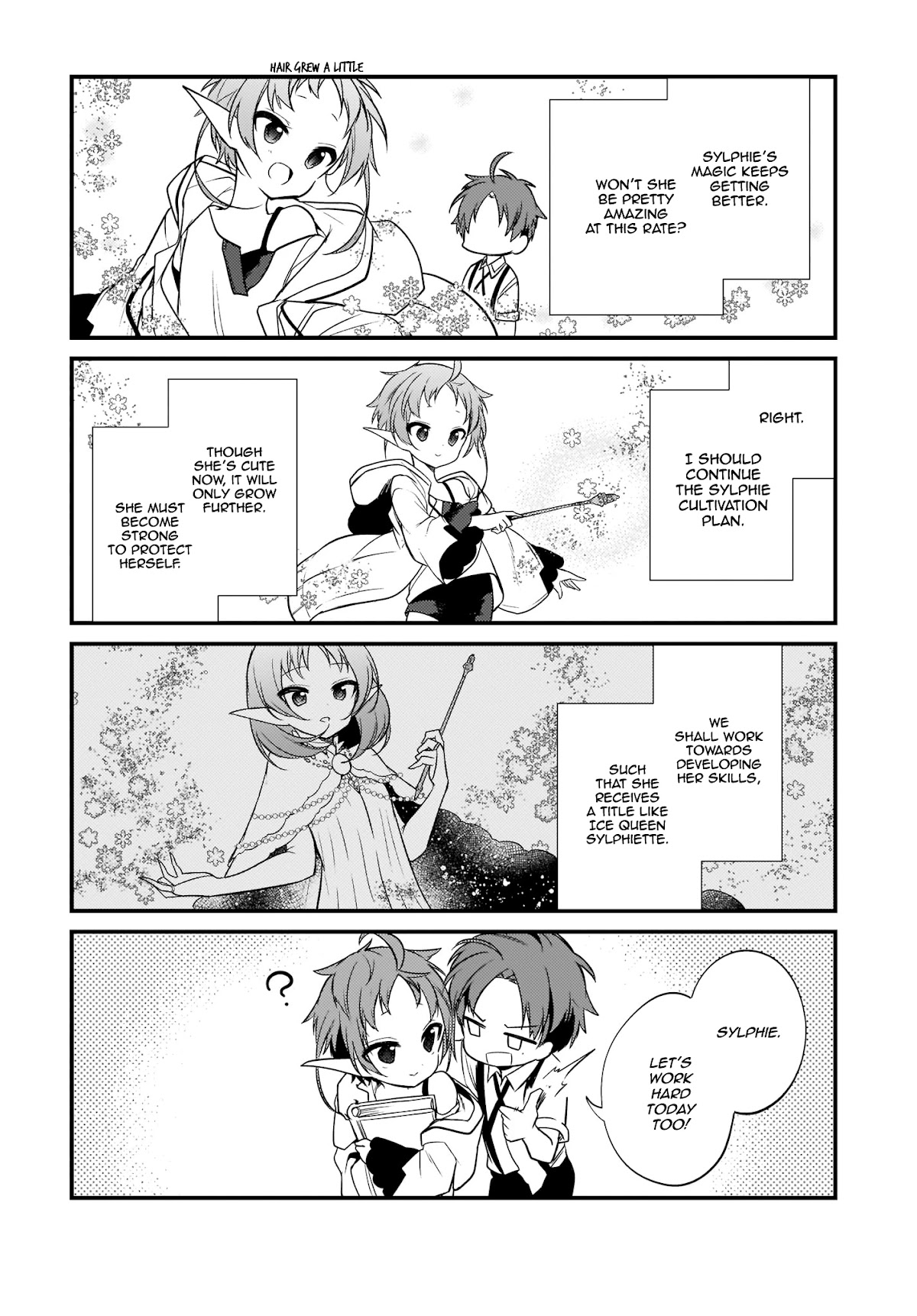 Mushoku Tensei: Even If It's a 4-Koma, I'll Get Serious chapter 4 page 10