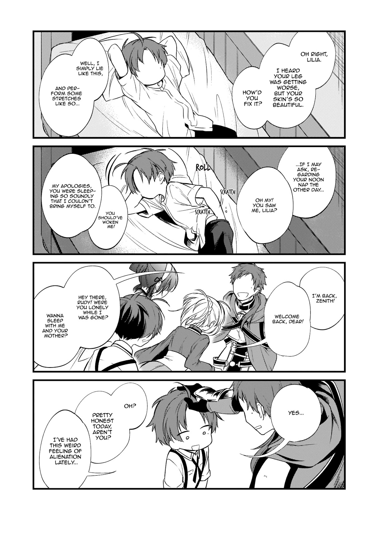 Mushoku Tensei: Even If It's a 4-Koma, I'll Get Serious chapter 4 page 17