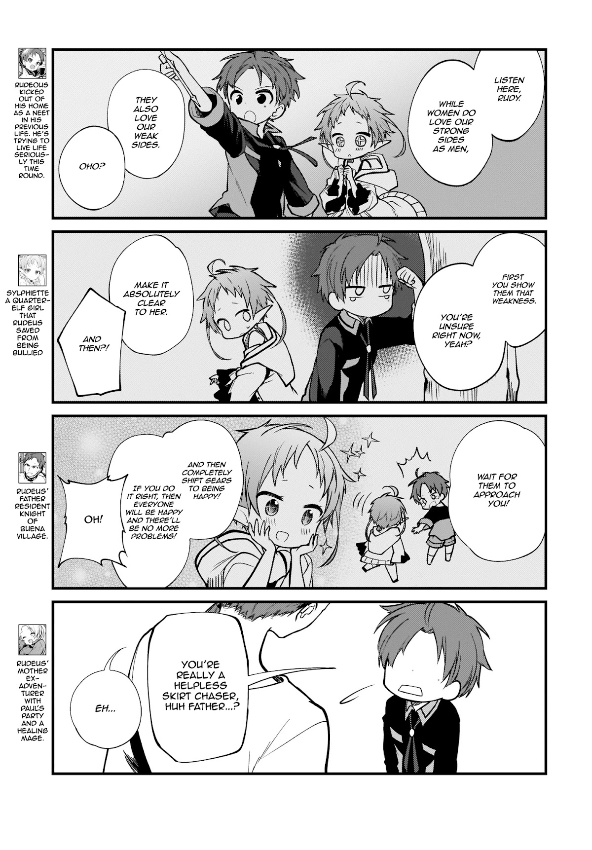 Mushoku Tensei: Even If It's a 4-Koma, I'll Get Serious chapter 4 page 5