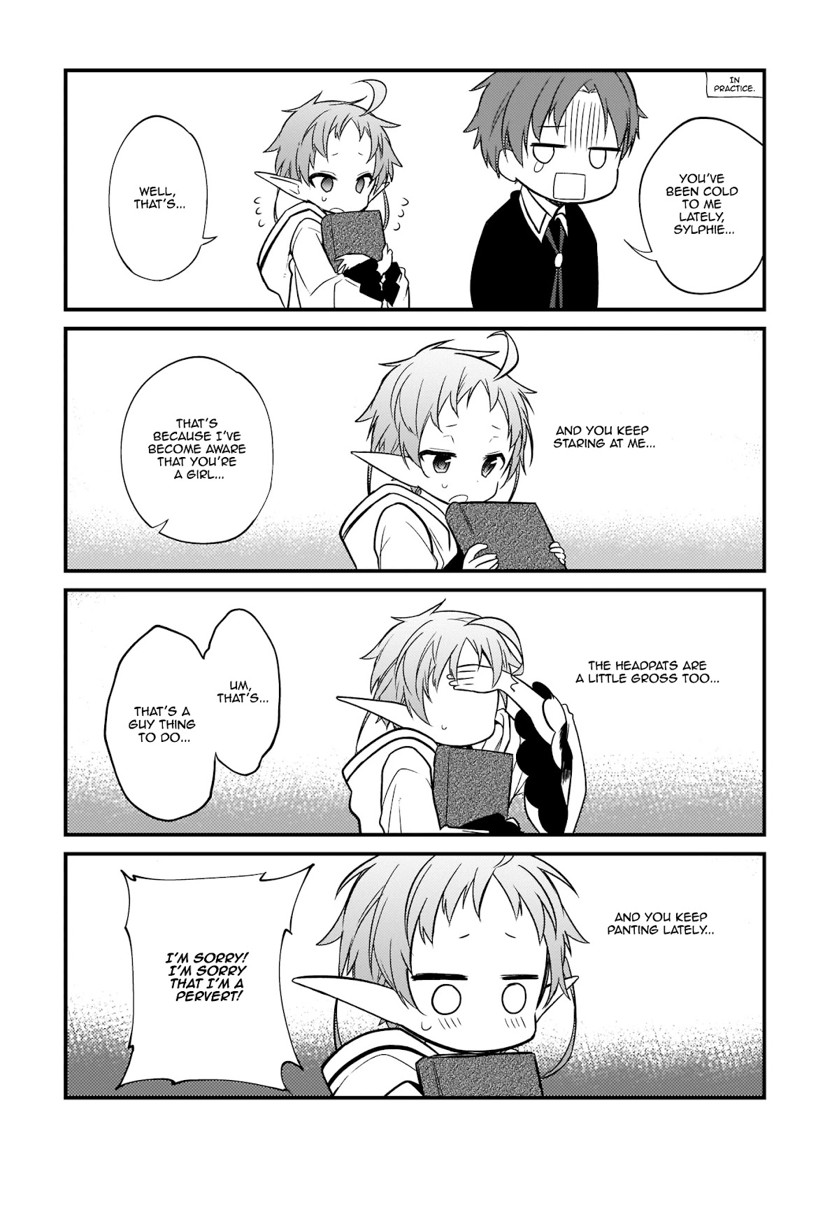 Mushoku Tensei: Even If It's a 4-Koma, I'll Get Serious chapter 4 page 6