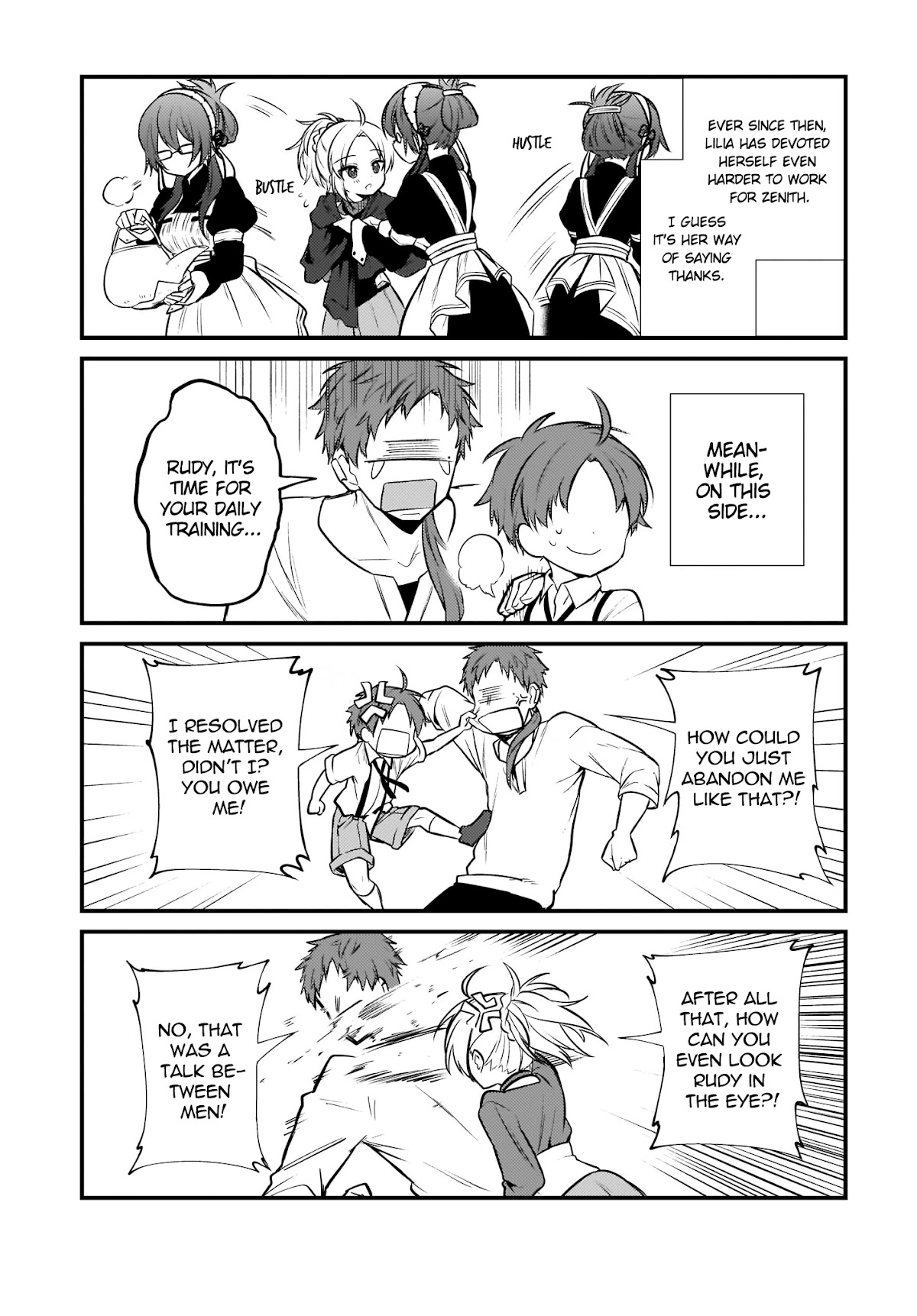 Mushoku Tensei: Even If It's a 4-Koma, I'll Get Serious chapter 5 page 10