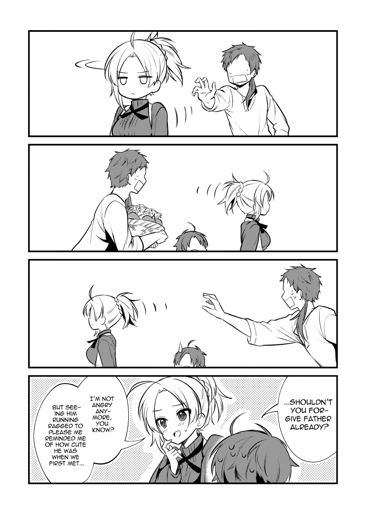 Mushoku Tensei: Even If It's a 4-Koma, I'll Get Serious chapter 5 page 11