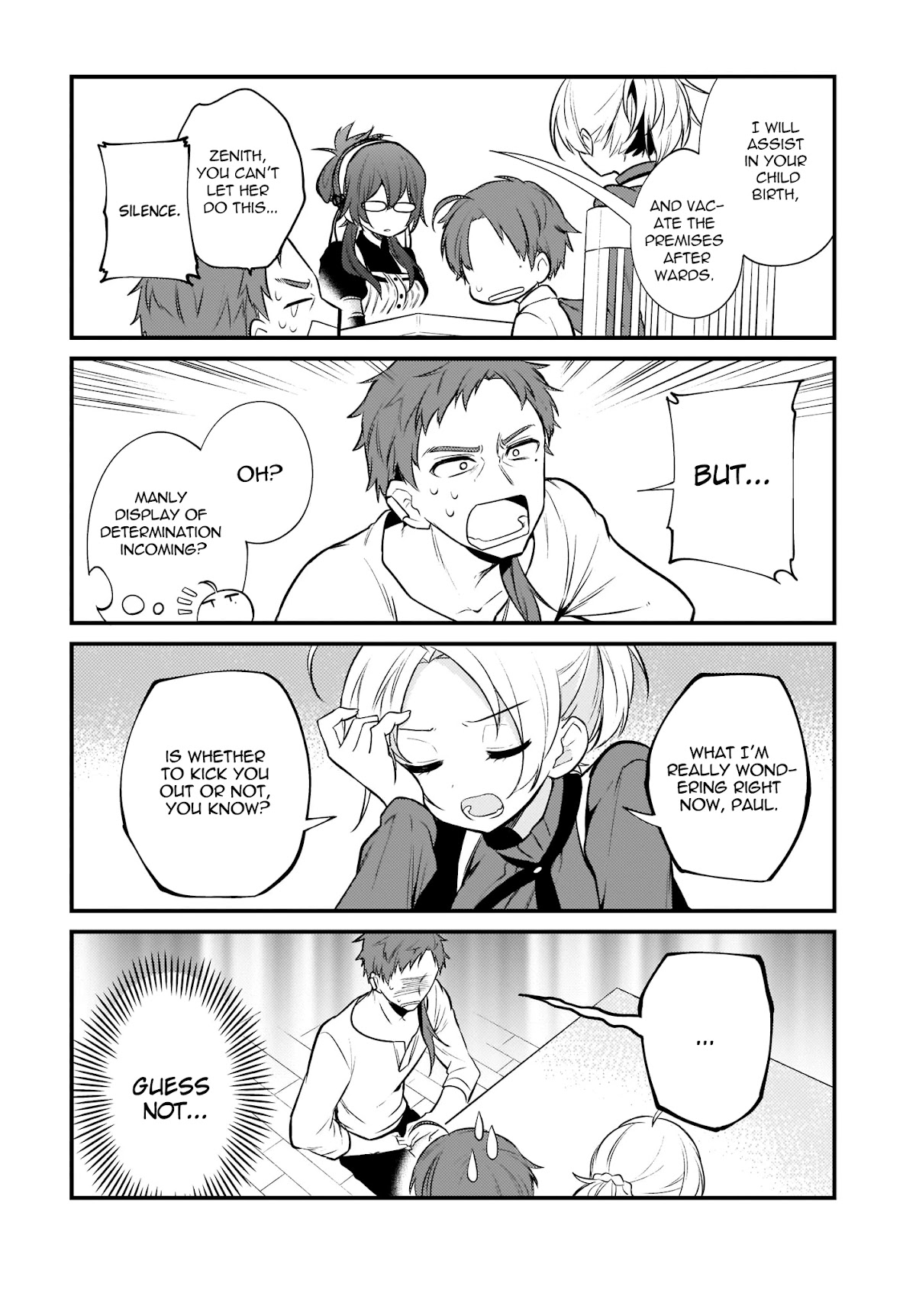 Mushoku Tensei: Even If It's a 4-Koma, I'll Get Serious chapter 5 page 4