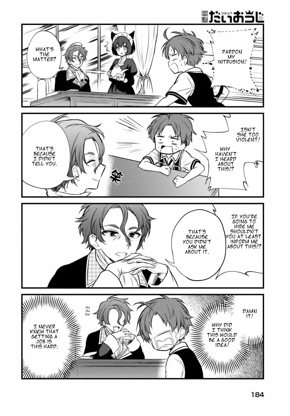 Mushoku Tensei: Even If It's a 4-Koma, I'll Get Serious chapter 7 page 8