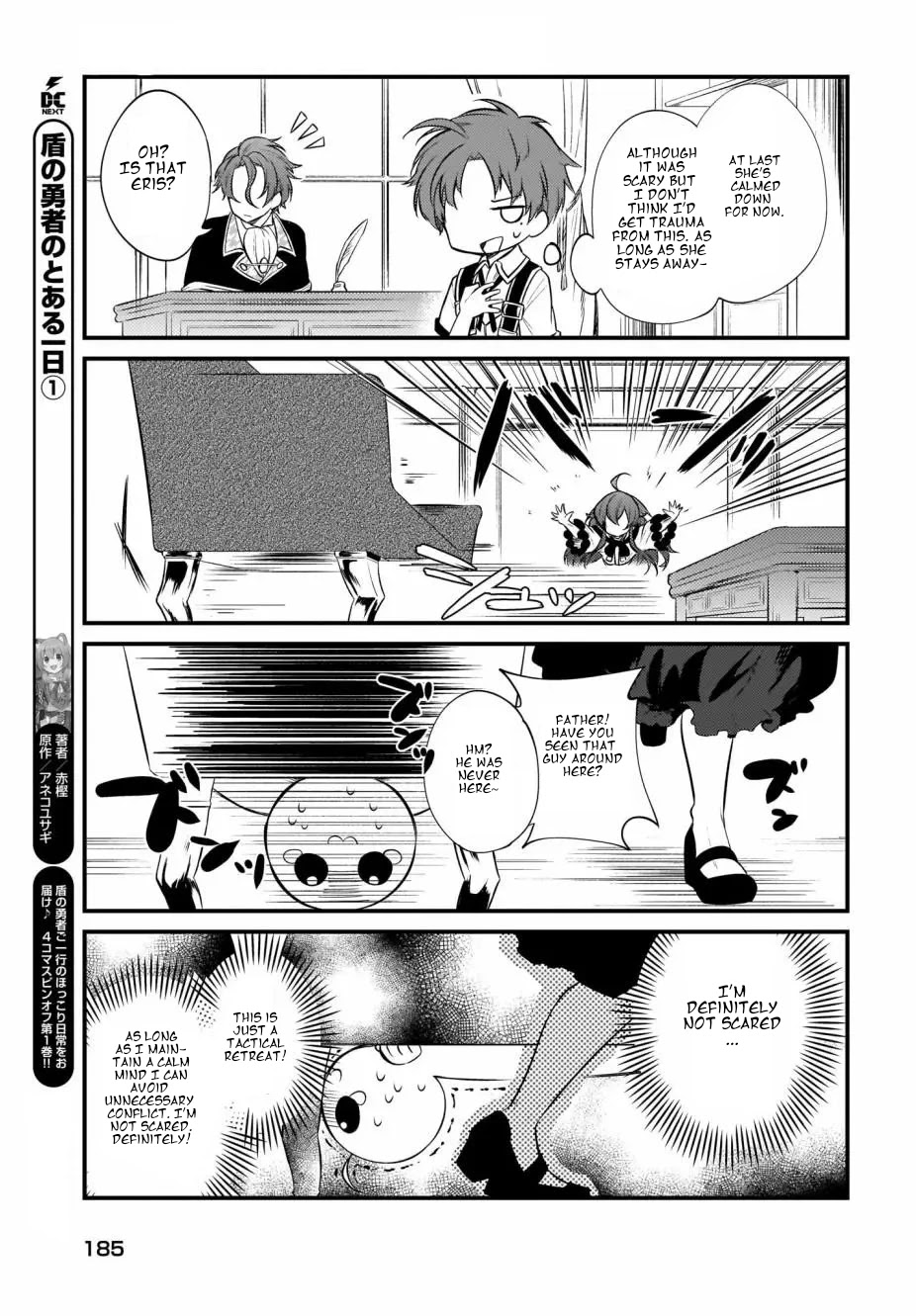 Mushoku Tensei: Even If It's a 4-Koma, I'll Get Serious chapter 7 page 9