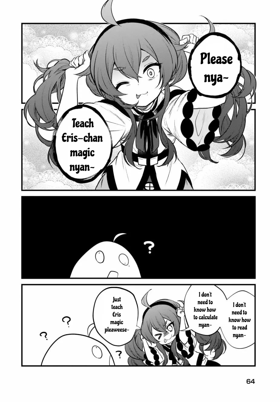Mushoku Tensei: Even If It's a 4-Koma, I'll Get Serious chapter 8 page 13