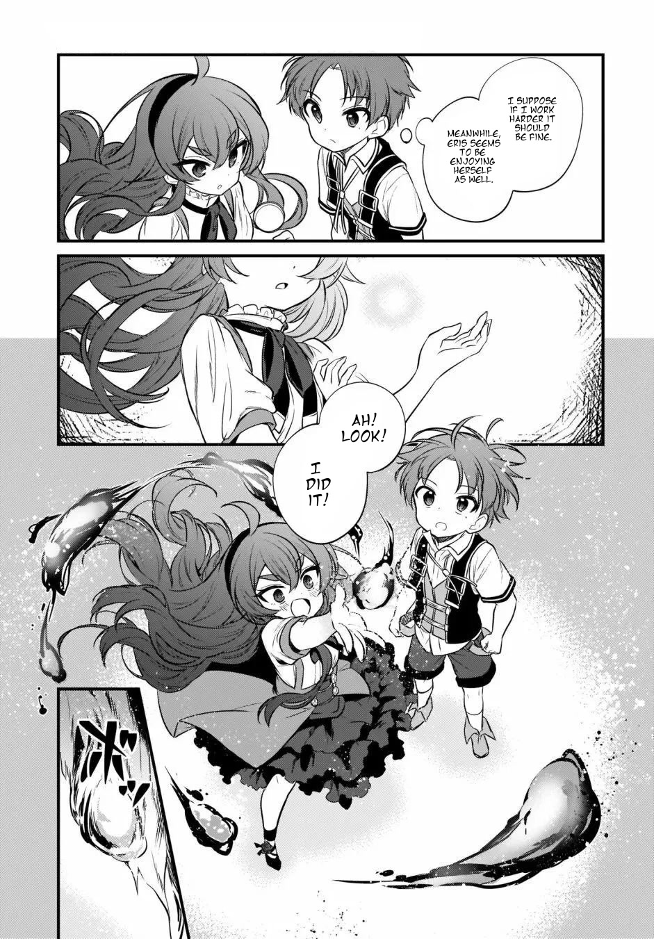 Mushoku Tensei: Even If It's a 4-Koma, I'll Get Serious chapter 9 page 14
