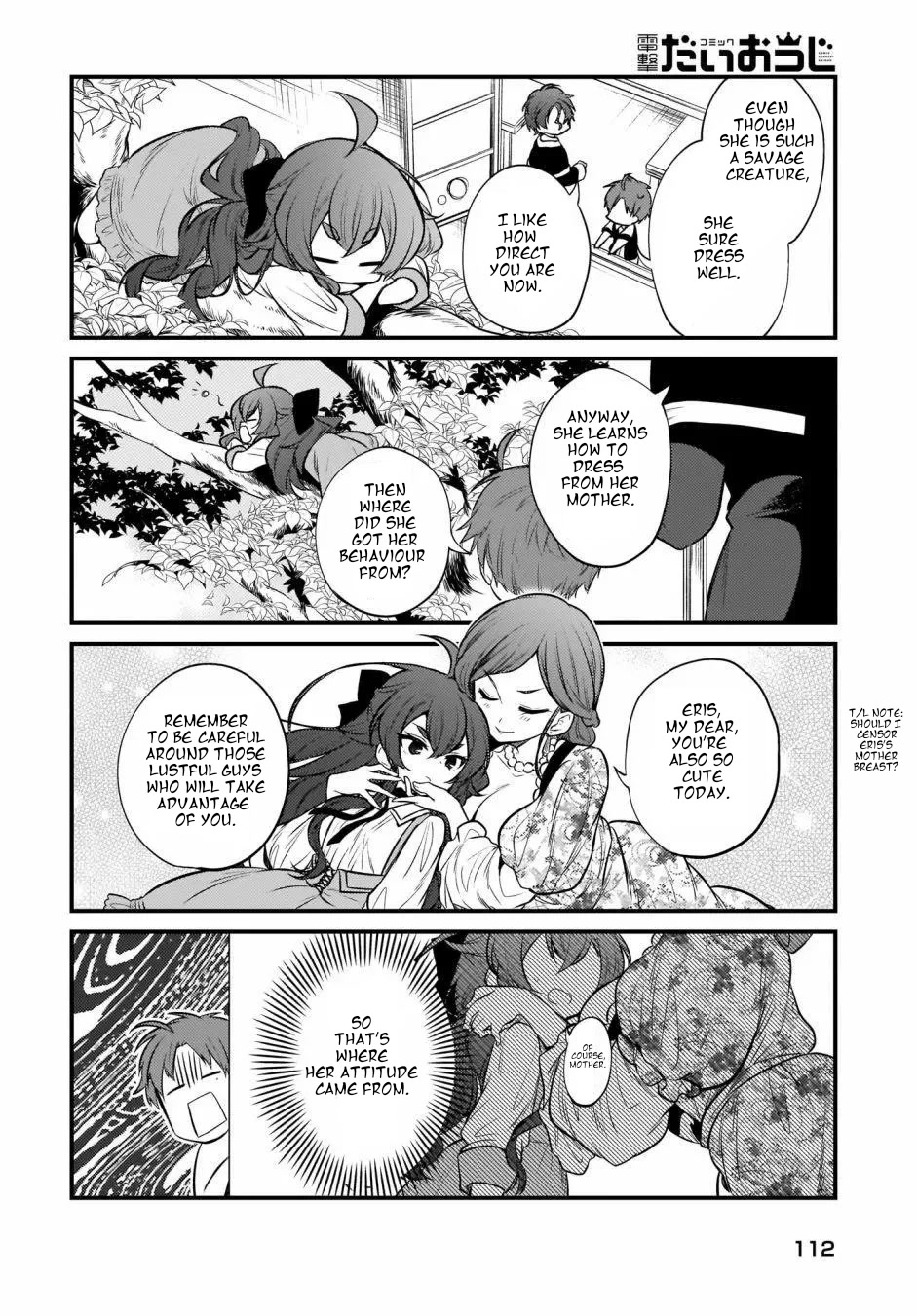 Mushoku Tensei: Even If It's a 4-Koma, I'll Get Serious chapter 9 page 7