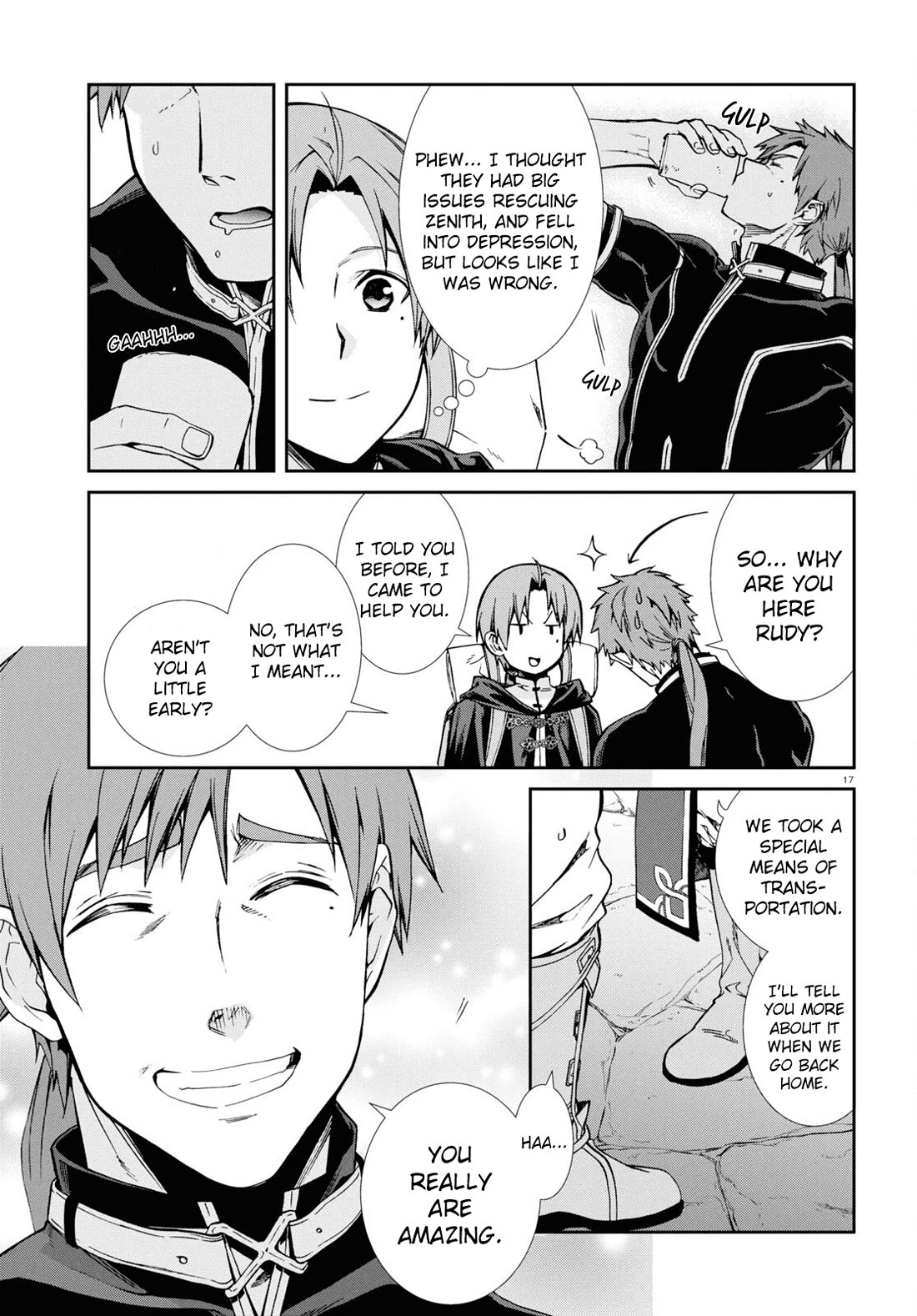 Mushoku Tensei ~Isekai Ittara Honki Dasu~ chapter 100 page 17