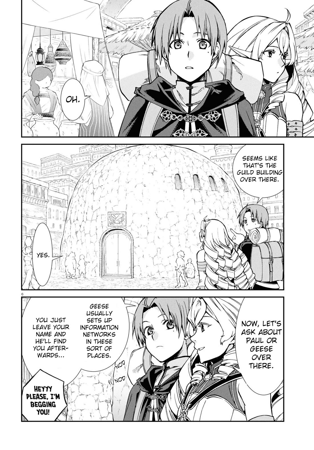 Mushoku Tensei ~Isekai Ittara Honki Dasu~ chapter 100 page 6