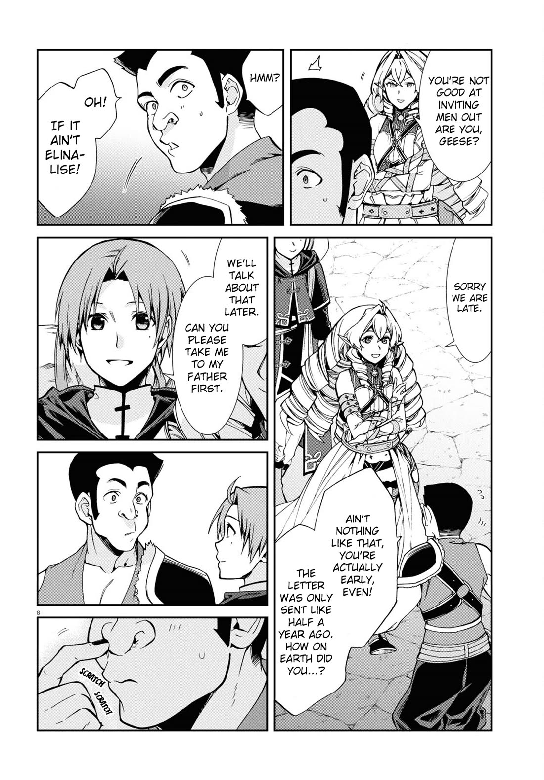 Mushoku Tensei ~Isekai Ittara Honki Dasu~ chapter 100 page 8