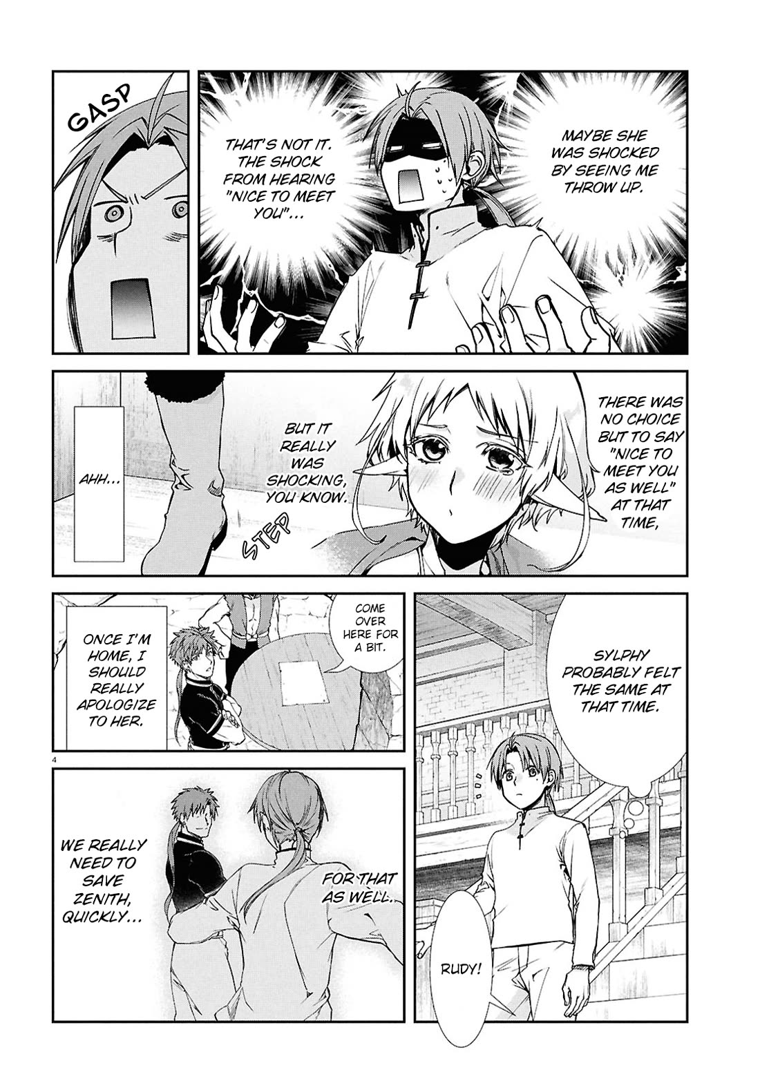 Mushoku Tensei ~Isekai Ittara Honki Dasu~ chapter 104 page 4