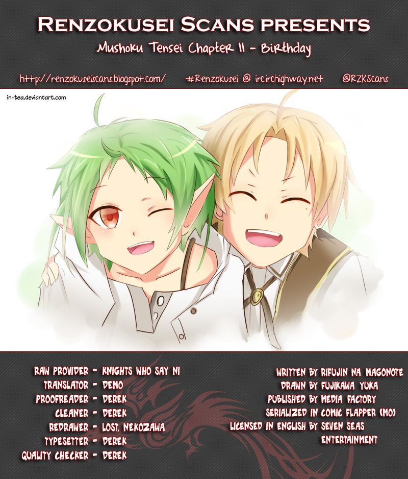 Mushoku Tensei ~Isekai Ittara Honki Dasu~ chapter 11 page 1