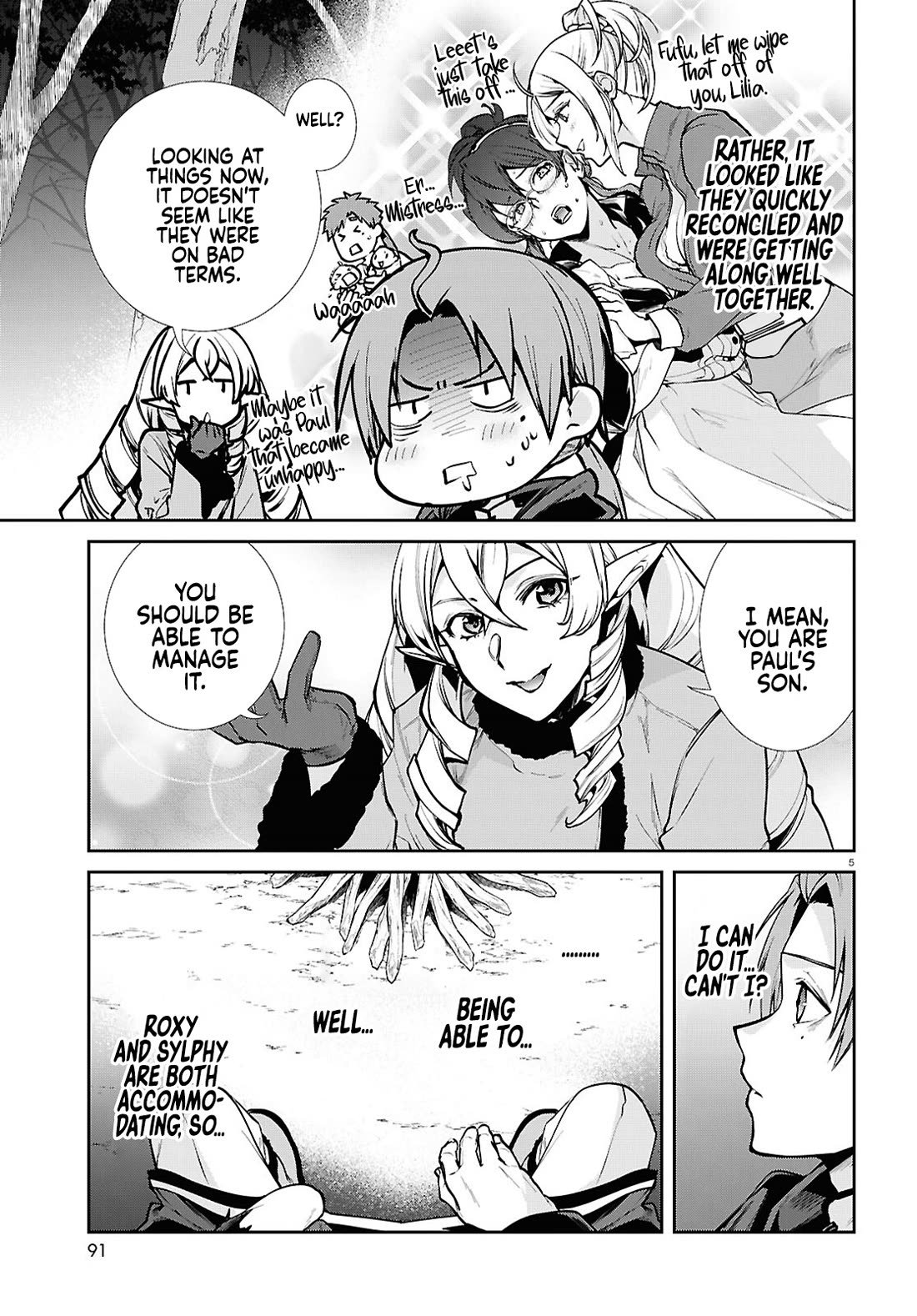 Mushoku Tensei ~Isekai Ittara Honki Dasu~ chapter 115 page 6