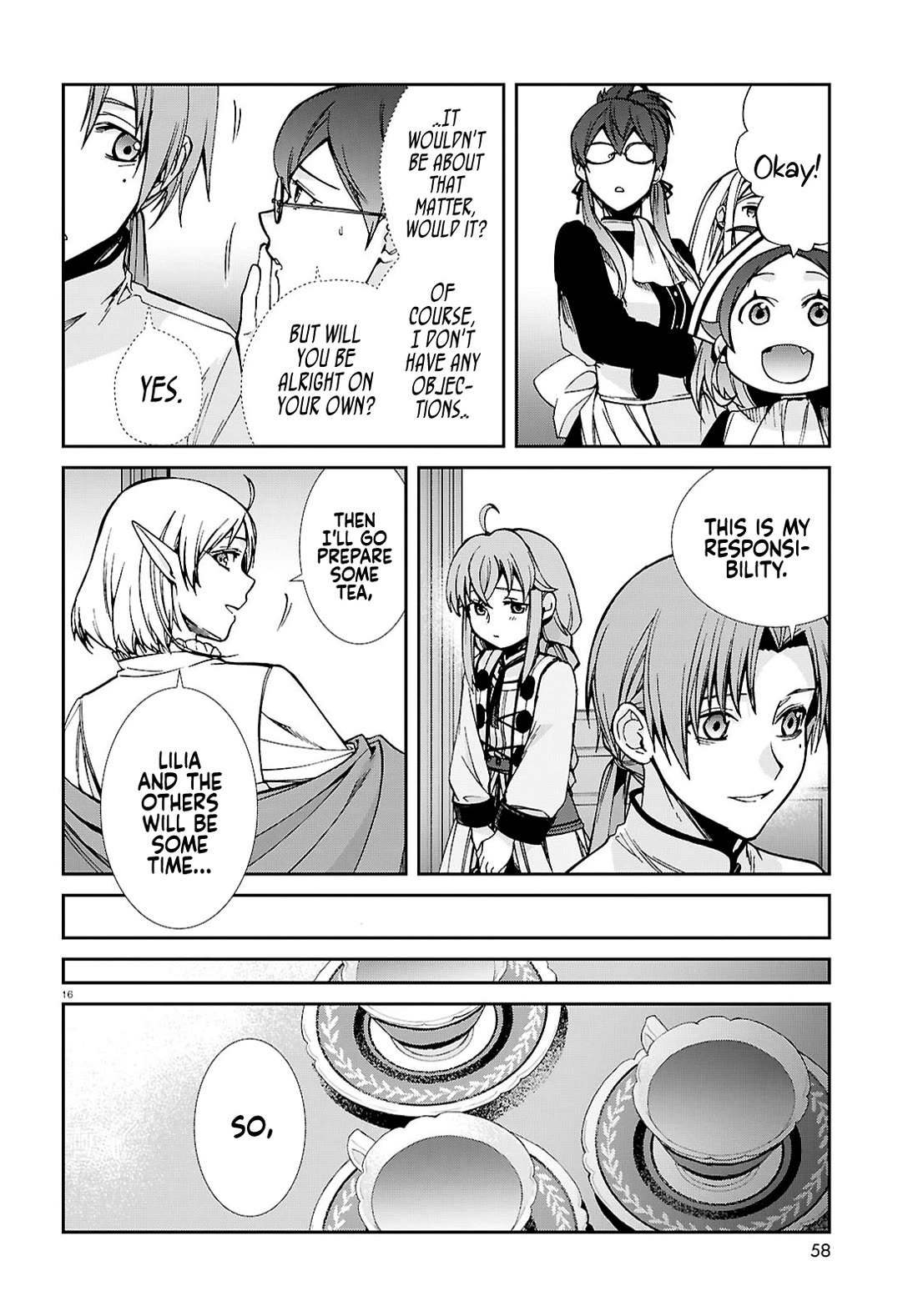 Mushoku Tensei ~Isekai Ittara Honki Dasu~ chapter 116 page 14