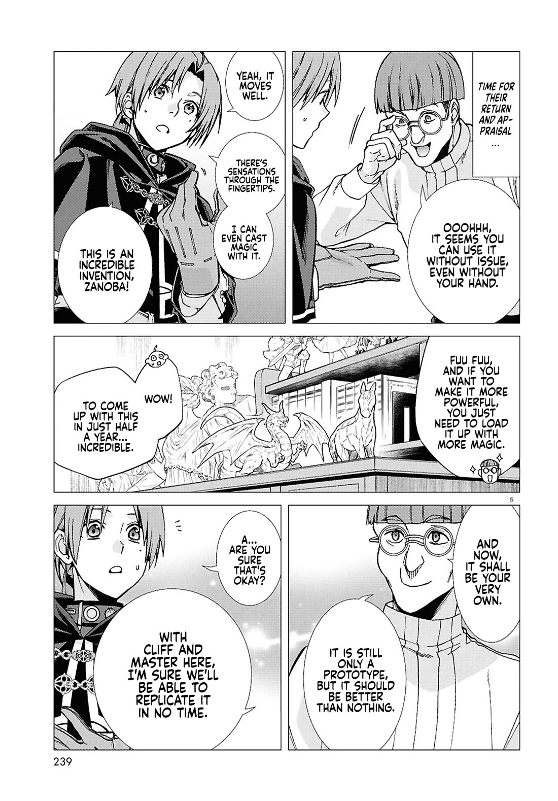 Mushoku Tensei ~Isekai Ittara Honki Dasu~ chapter 119 page 6