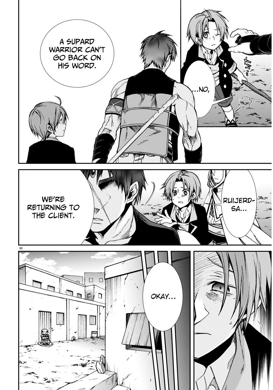 Mushoku Tensei ~Isekai Ittara Honki Dasu~ chapter 23 page 36