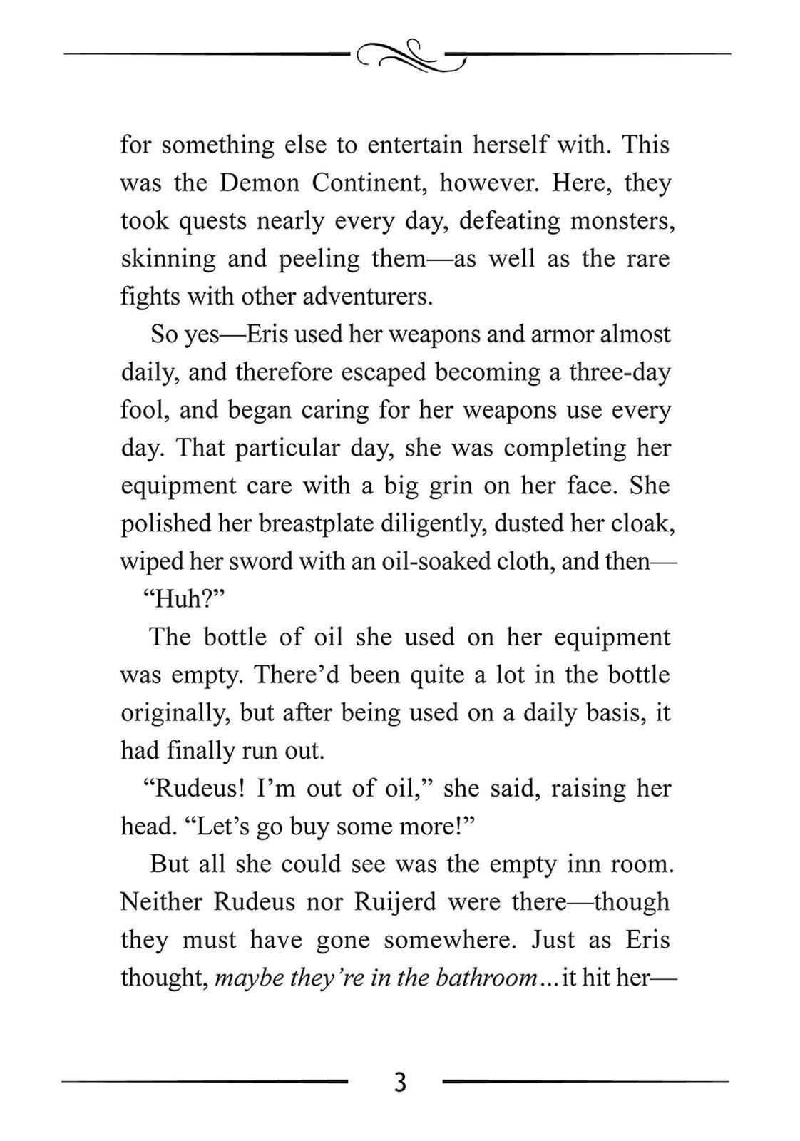 Mushoku Tensei ~Isekai Ittara Honki Dasu~ chapter 27.5 page 3