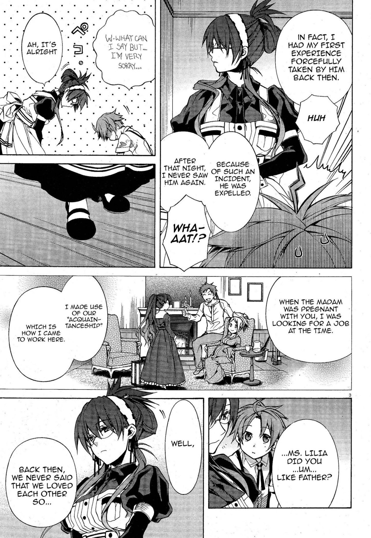 Mushoku Tensei ~Isekai Ittara Honki Dasu~ chapter 5.5 page 3