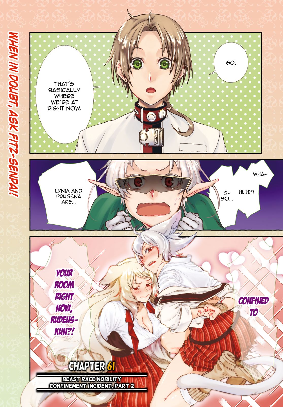 Mushoku Tensei ~Isekai Ittara Honki Dasu~ chapter 61 page 1