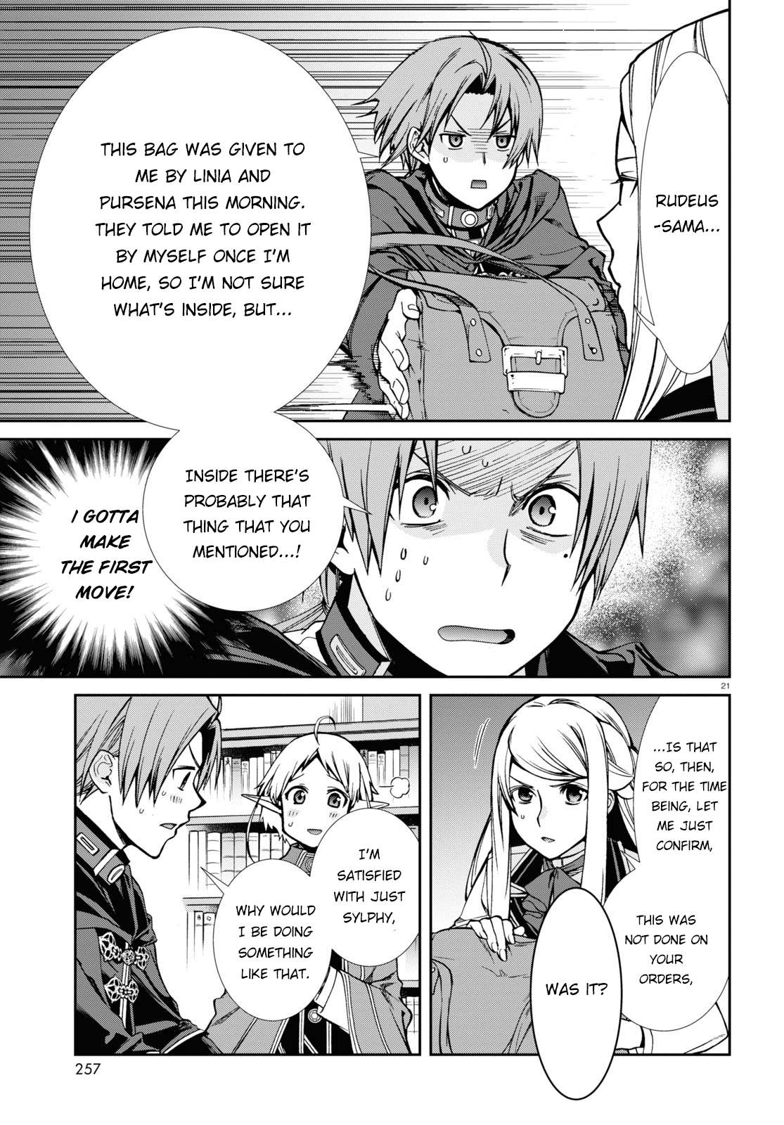 Mushoku Tensei ~Isekai Ittara Honki Dasu~ chapter 91 page 22