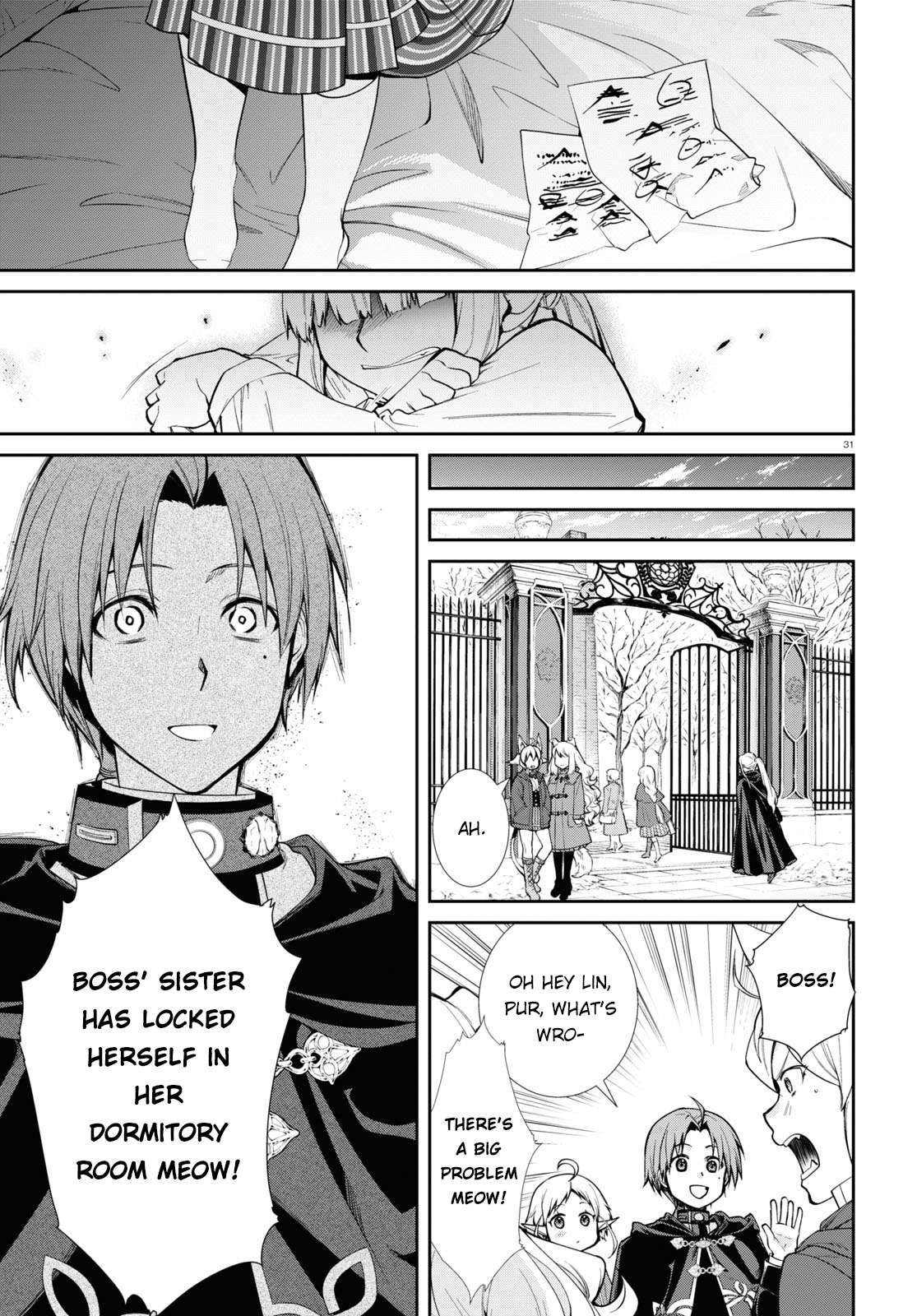Mushoku Tensei ~Isekai Ittara Honki Dasu~ chapter 91 page 32
