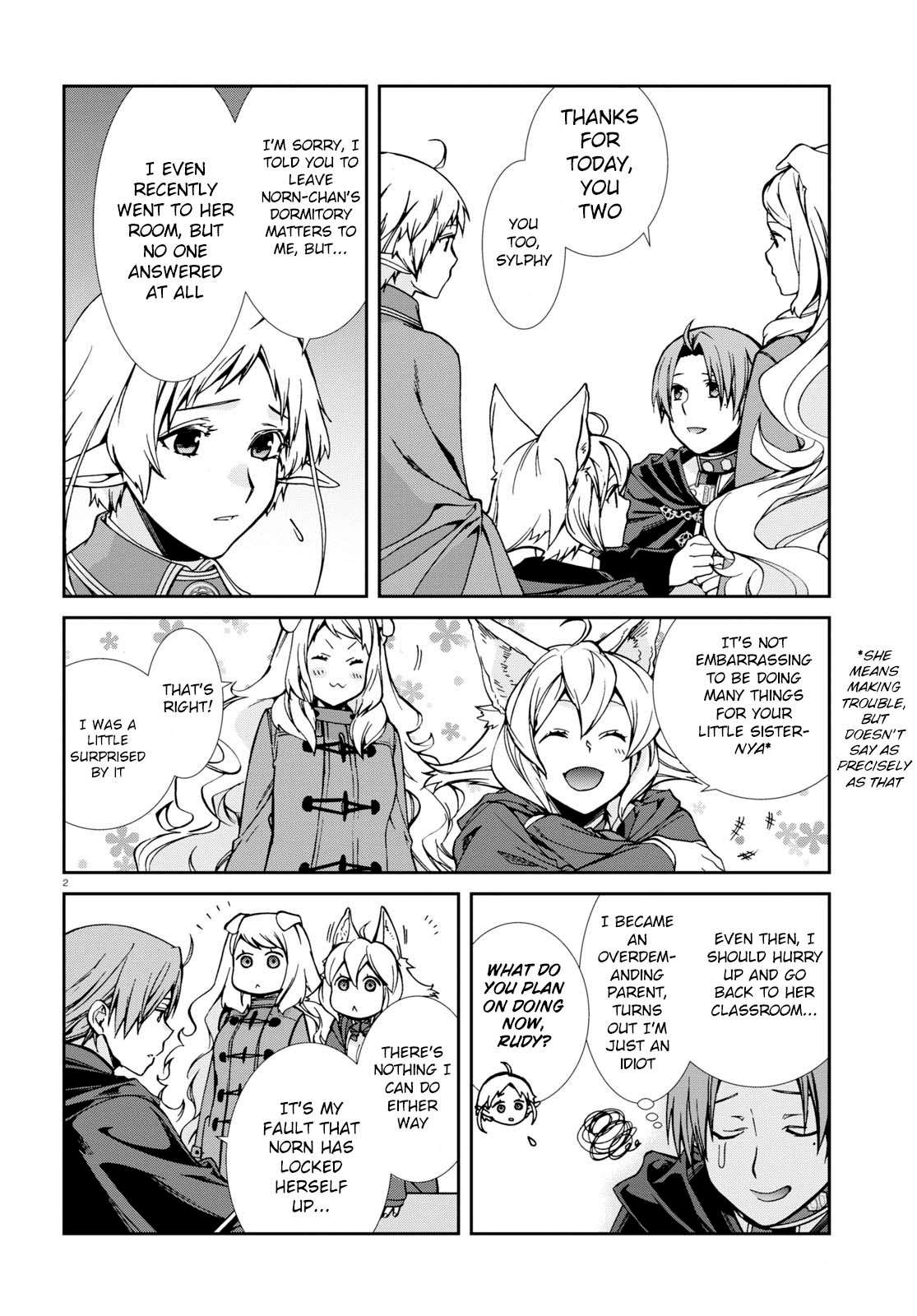 Mushoku Tensei ~Isekai Ittara Honki Dasu~ chapter 93 page 2