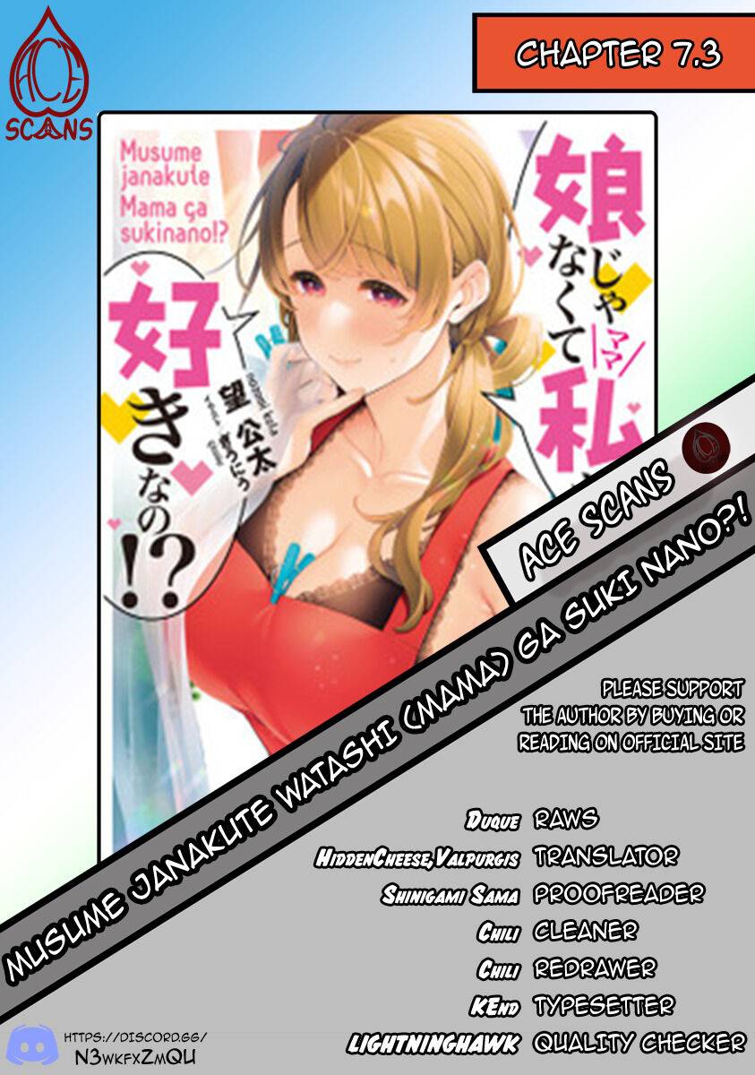 Musume Janakute, Watashi (Mama) ga Suki Nano?! chapter 7.3 page 1