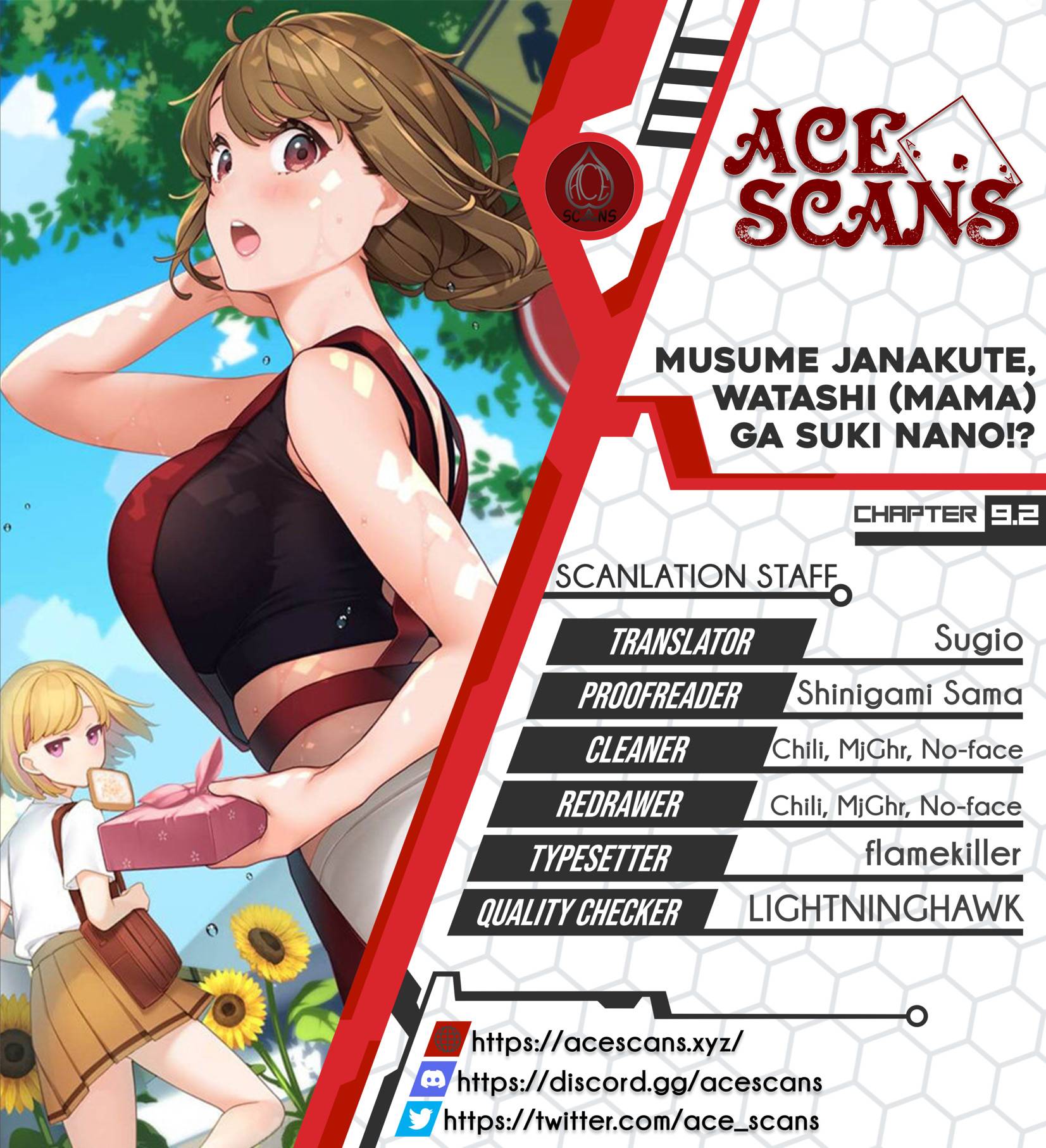 Musume Janakute, Watashi (Mama) ga Suki Nano?! chapter 9.2 page 1