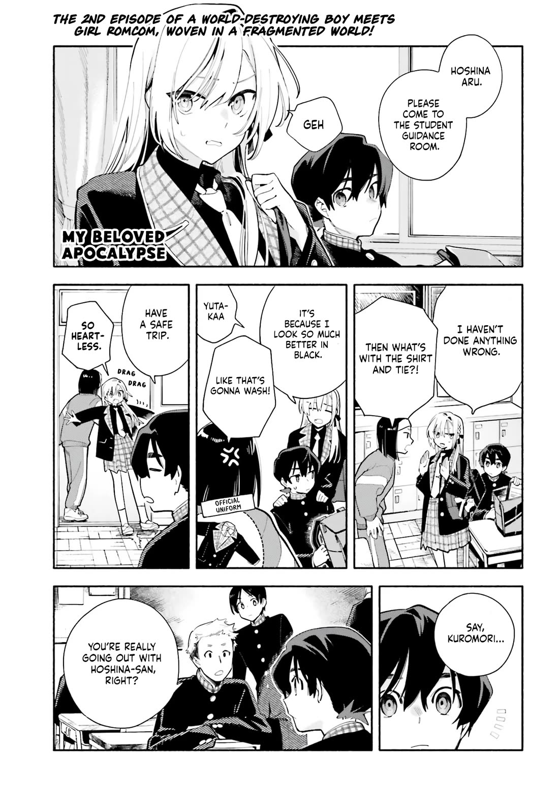 My Beloved Apocalypse chapter 2 page 1