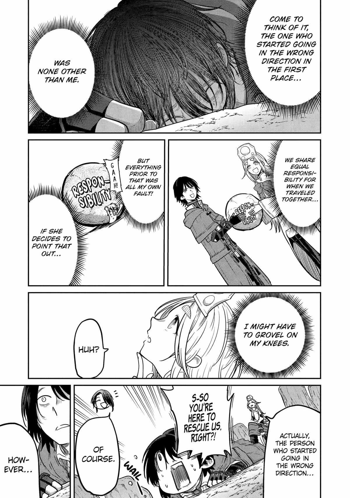 My Blade Will Lead the Way! Abandoned in a Labyrinth as a Directionally Challenged S-Rank Swordsman chapter 13 page 13