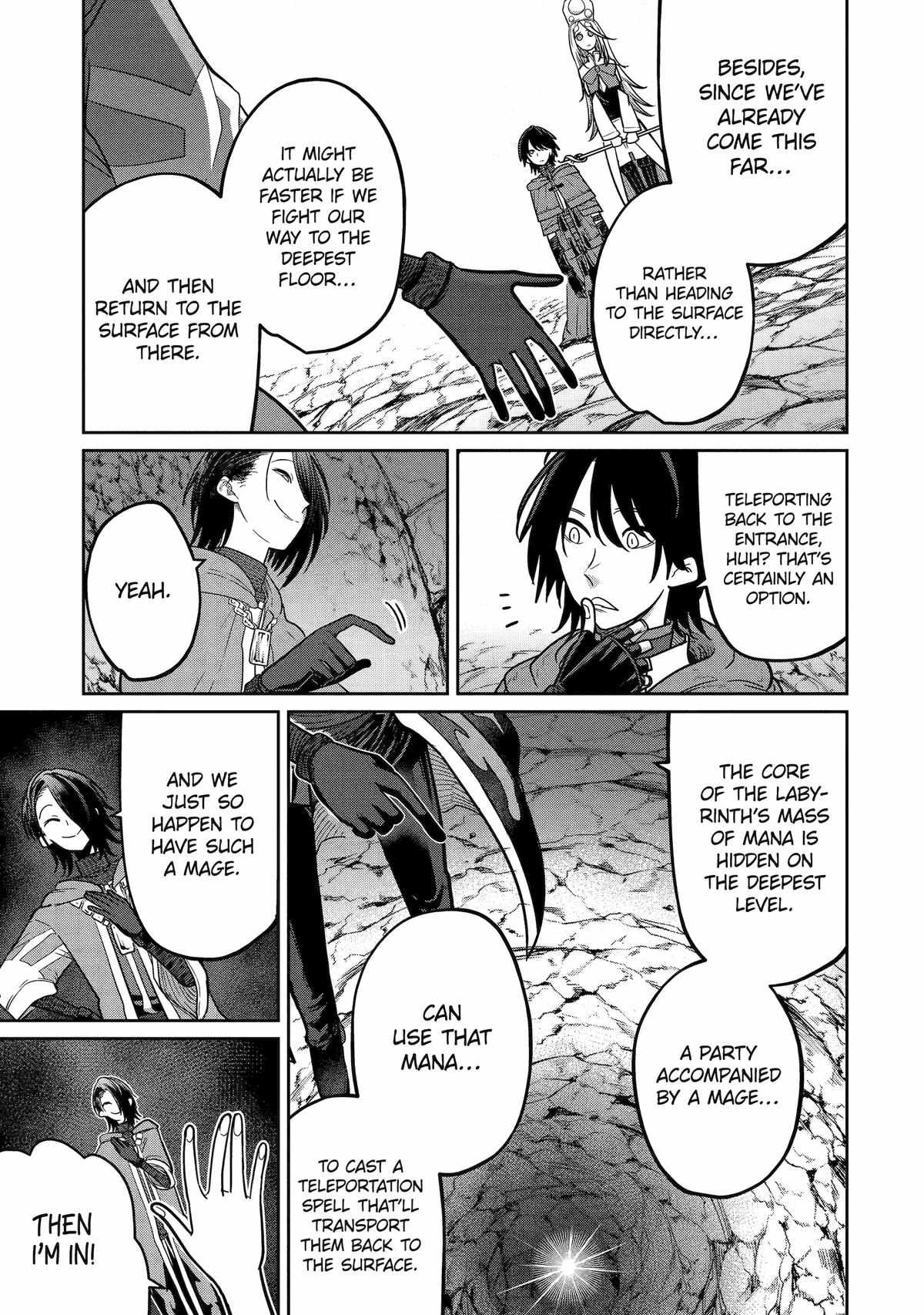 My Blade Will Lead the Way! Abandoned in a Labyrinth as a Directionally Challenged S-Rank Swordsman chapter 14 page 21