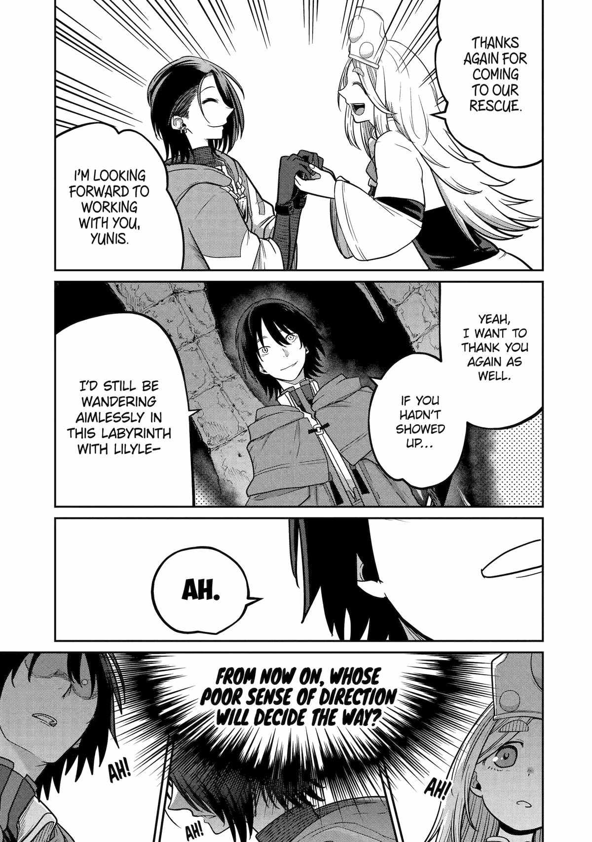 My Blade Will Lead the Way! Abandoned in a Labyrinth as a Directionally Challenged S-Rank Swordsman chapter 14 page 25