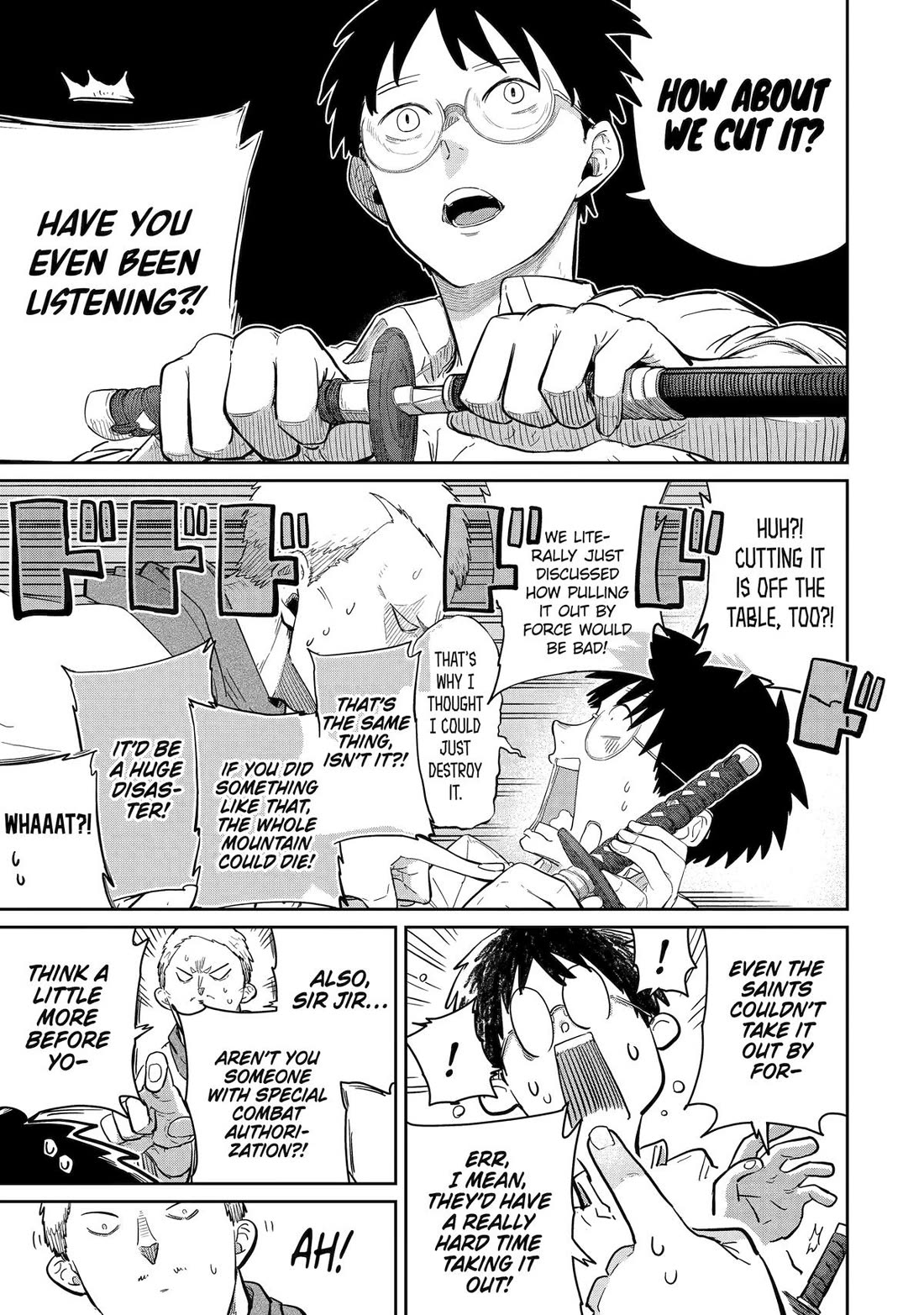 My Blade Will Lead the Way! Abandoned in a Labyrinth as a Directionally Challenged S-Rank Swordsman chapter 38 page 23