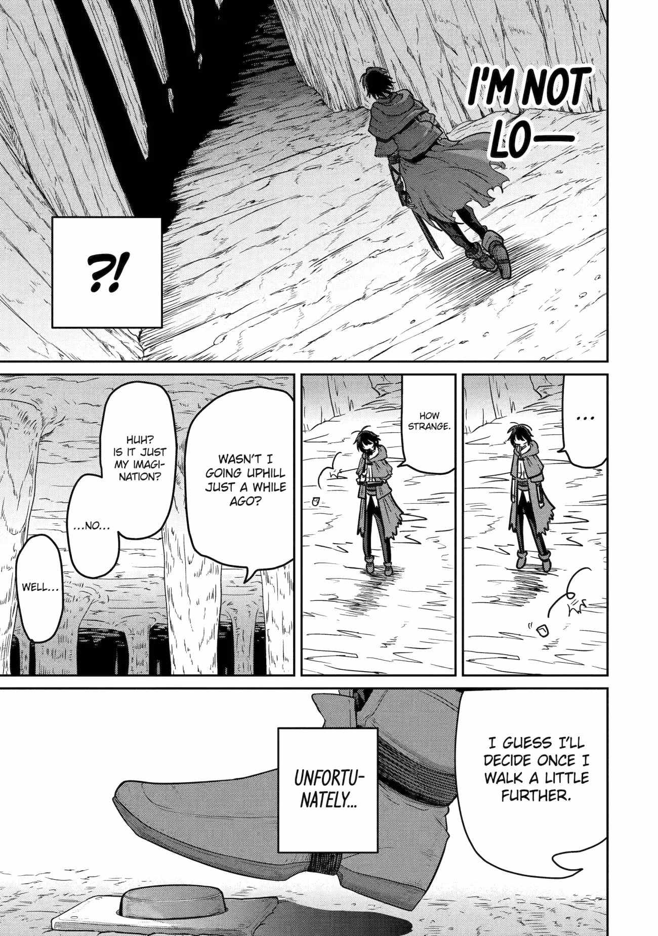 My Blade Will Lead the Way! Abandoned in a Labyrinth as a Directionally Challenged S-Rank Swordsman chapter 4 page 13