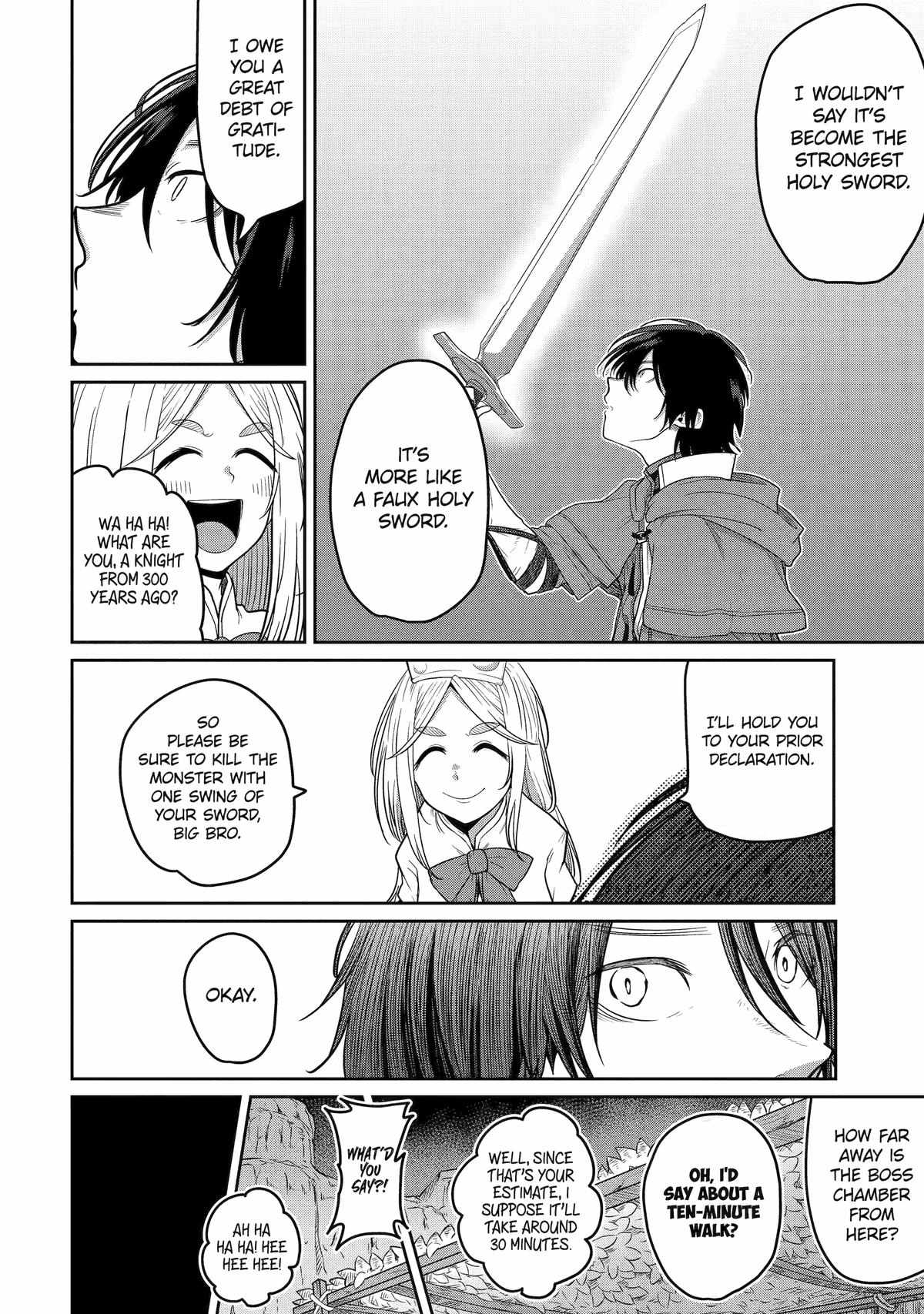 My Blade Will Lead the Way! Abandoned in a Labyrinth as a Directionally Challenged S-Rank Swordsman chapter 6 page 14