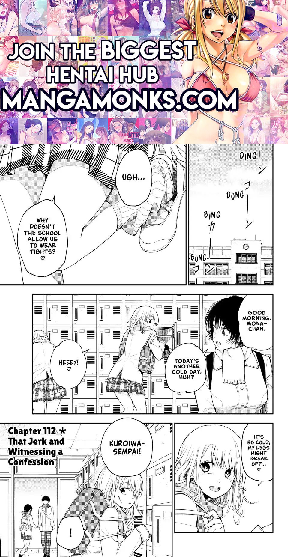 My Charms Are Wasted On Kuroiwa Medaka chapter 112 page 1