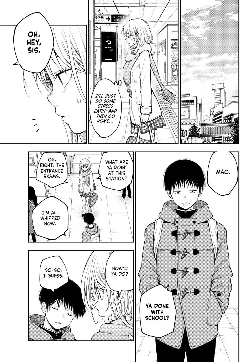 My Charms Are Wasted On Kuroiwa Medaka chapter 132 page 9