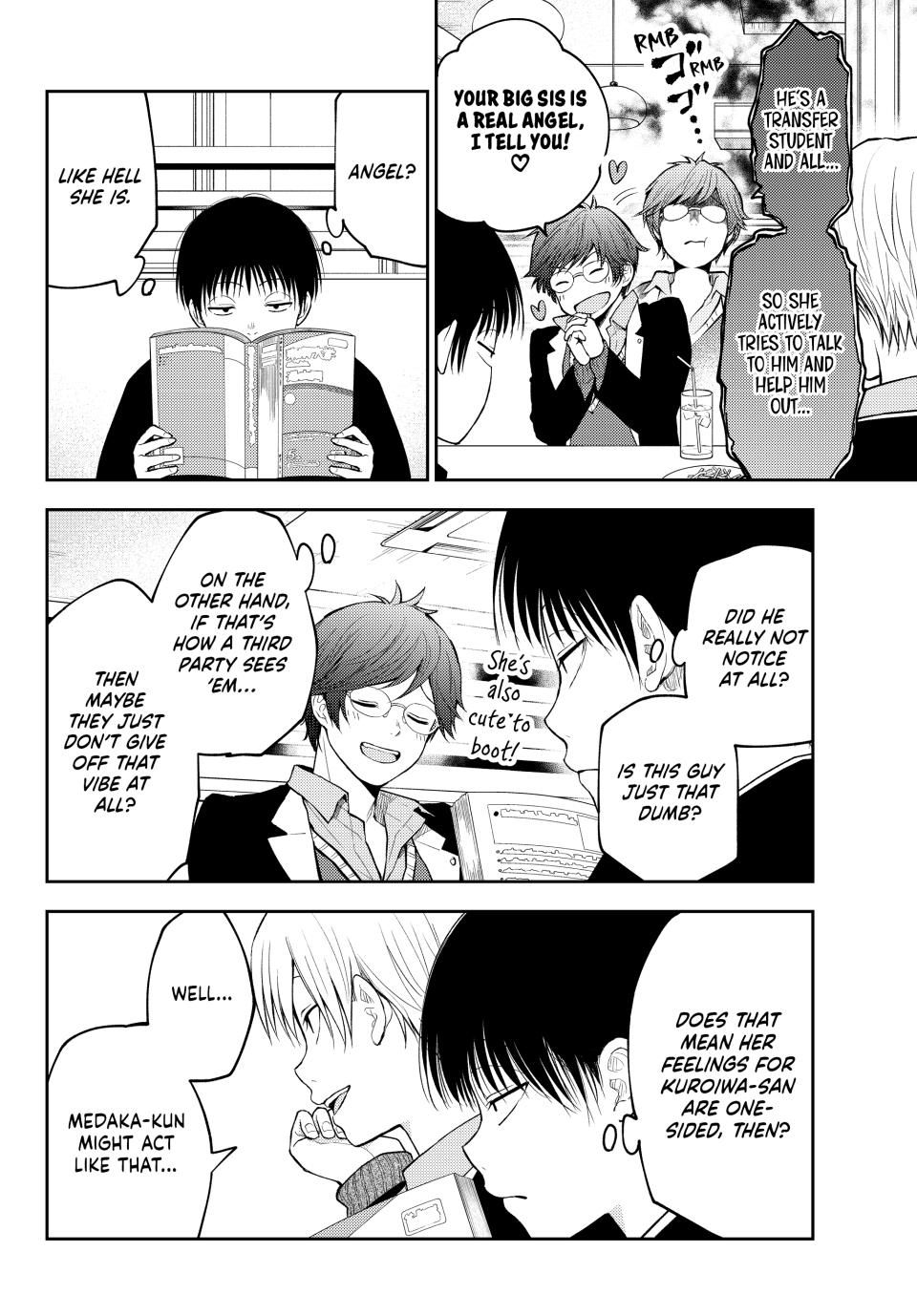 My Charms Are Wasted On Kuroiwa Medaka chapter 135 page 12