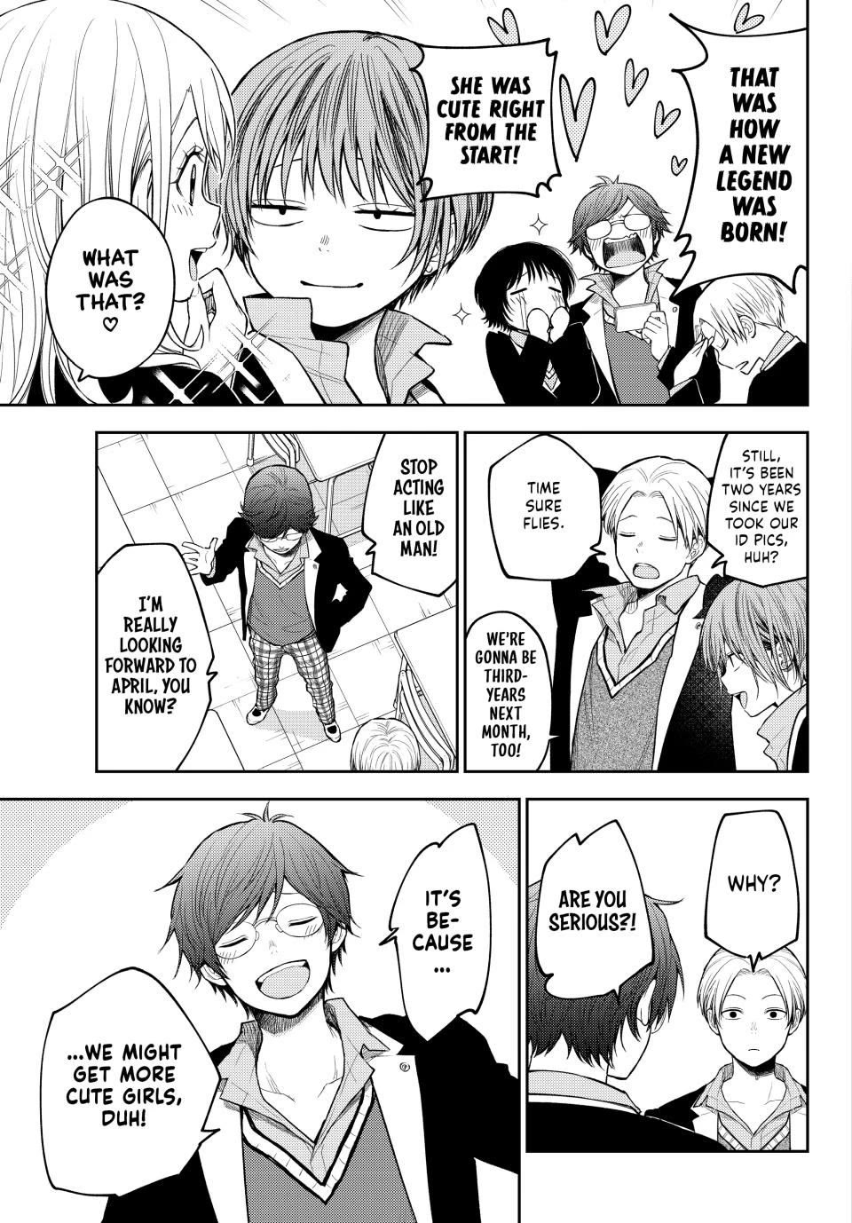 My Charms Are Wasted On Kuroiwa Medaka chapter 140 page 7