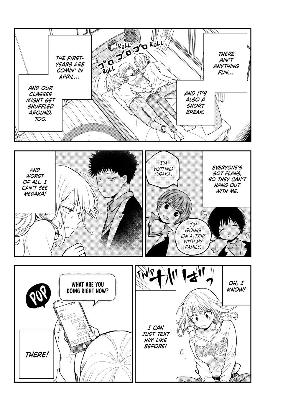 My Charms Are Wasted On Kuroiwa Medaka chapter 146 page 2