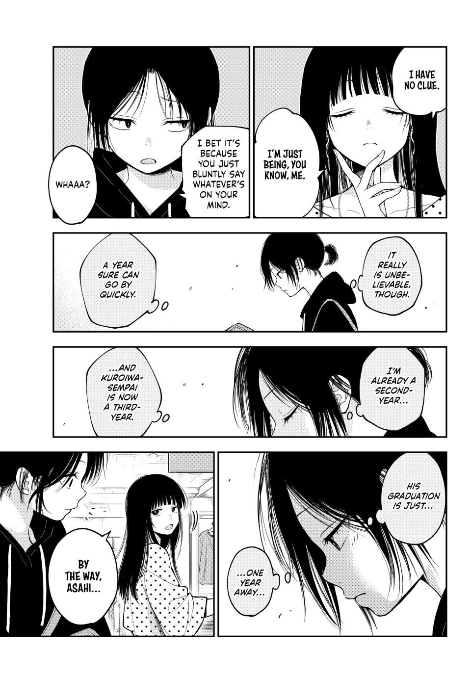 My Charms Are Wasted On Kuroiwa Medaka chapter 147 page 3